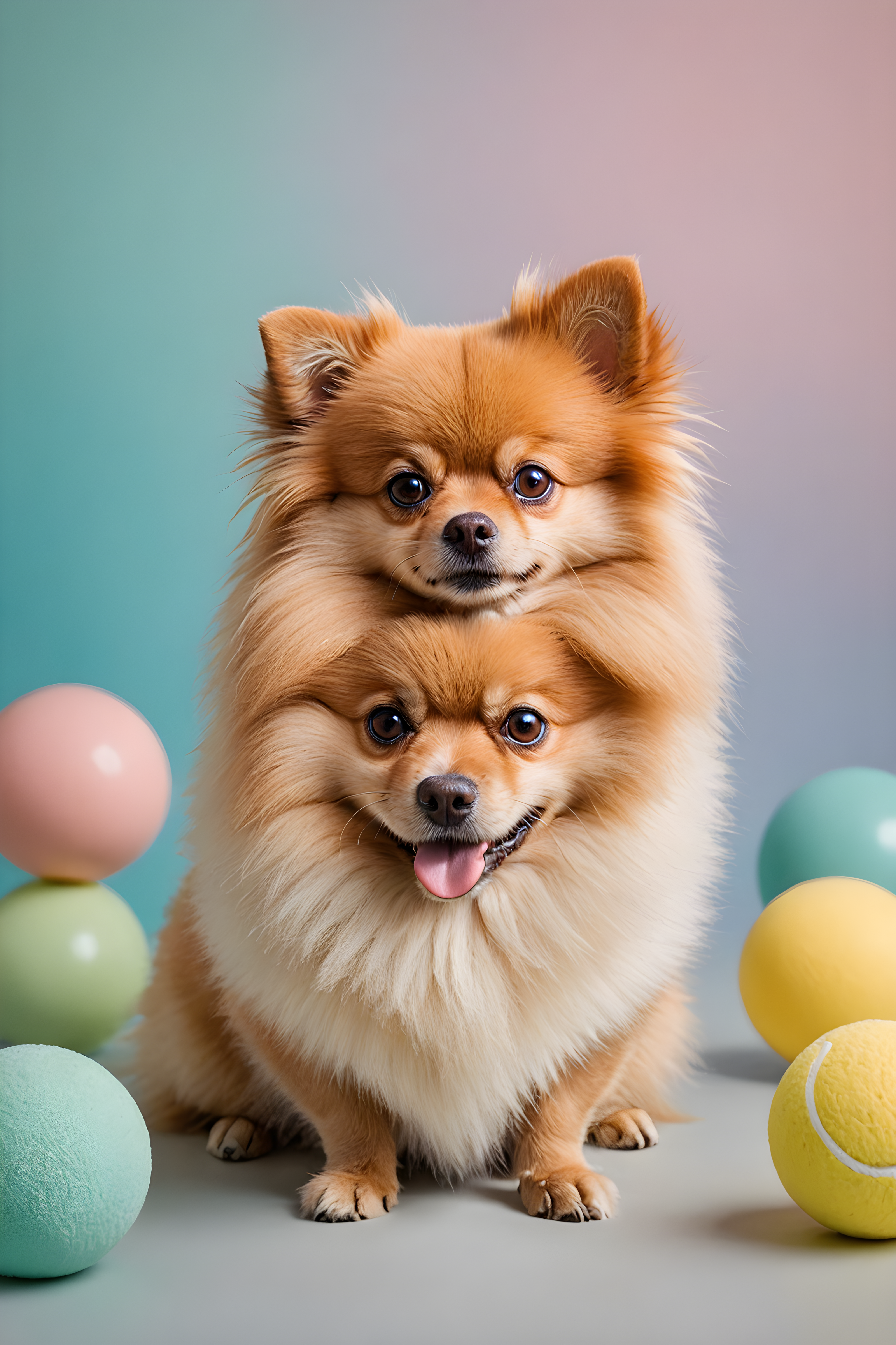 Judgmental Pomeranian — Modern Aesthetic (Playful)