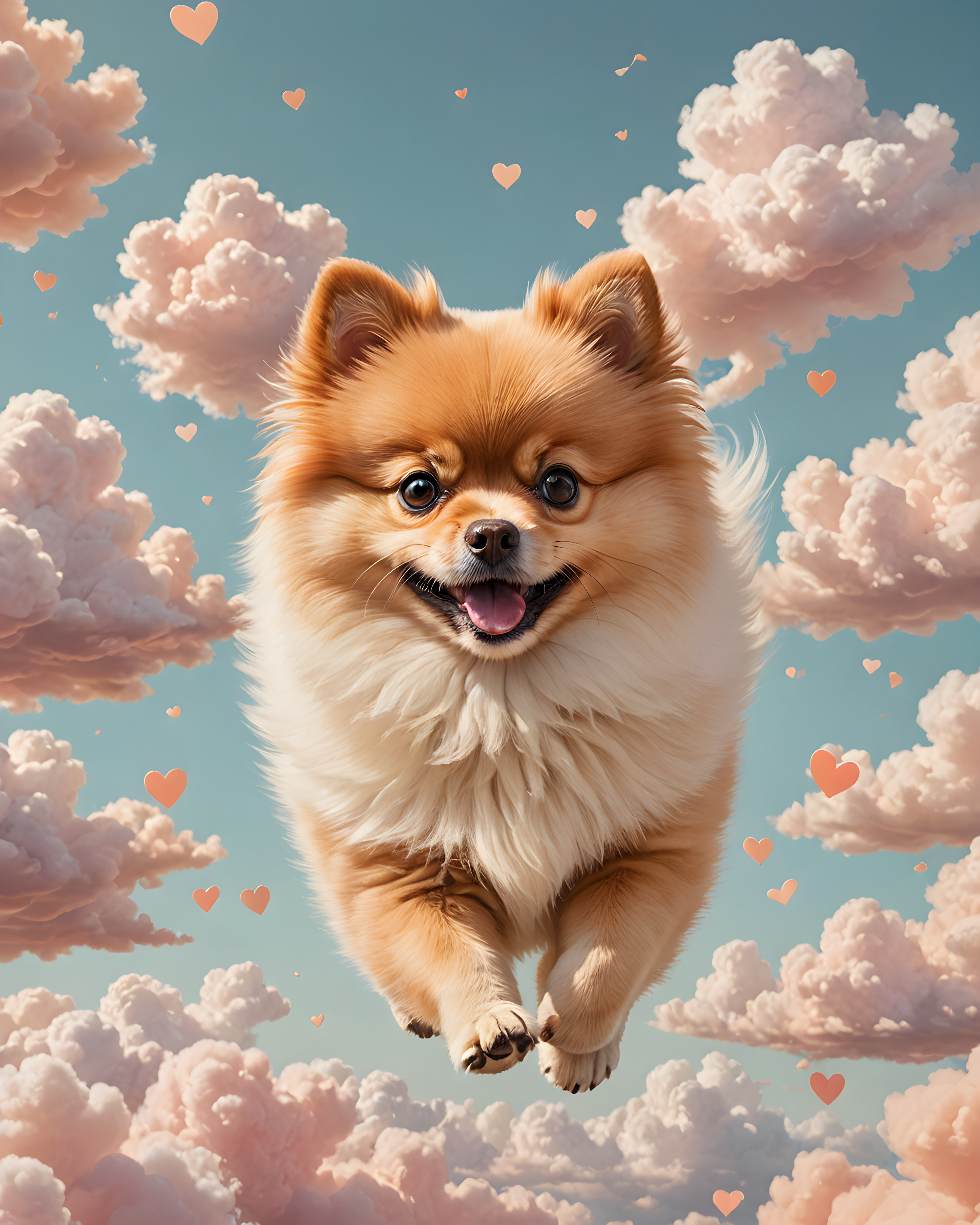 Judgmental Pomeranian — Nursery (Romantic)