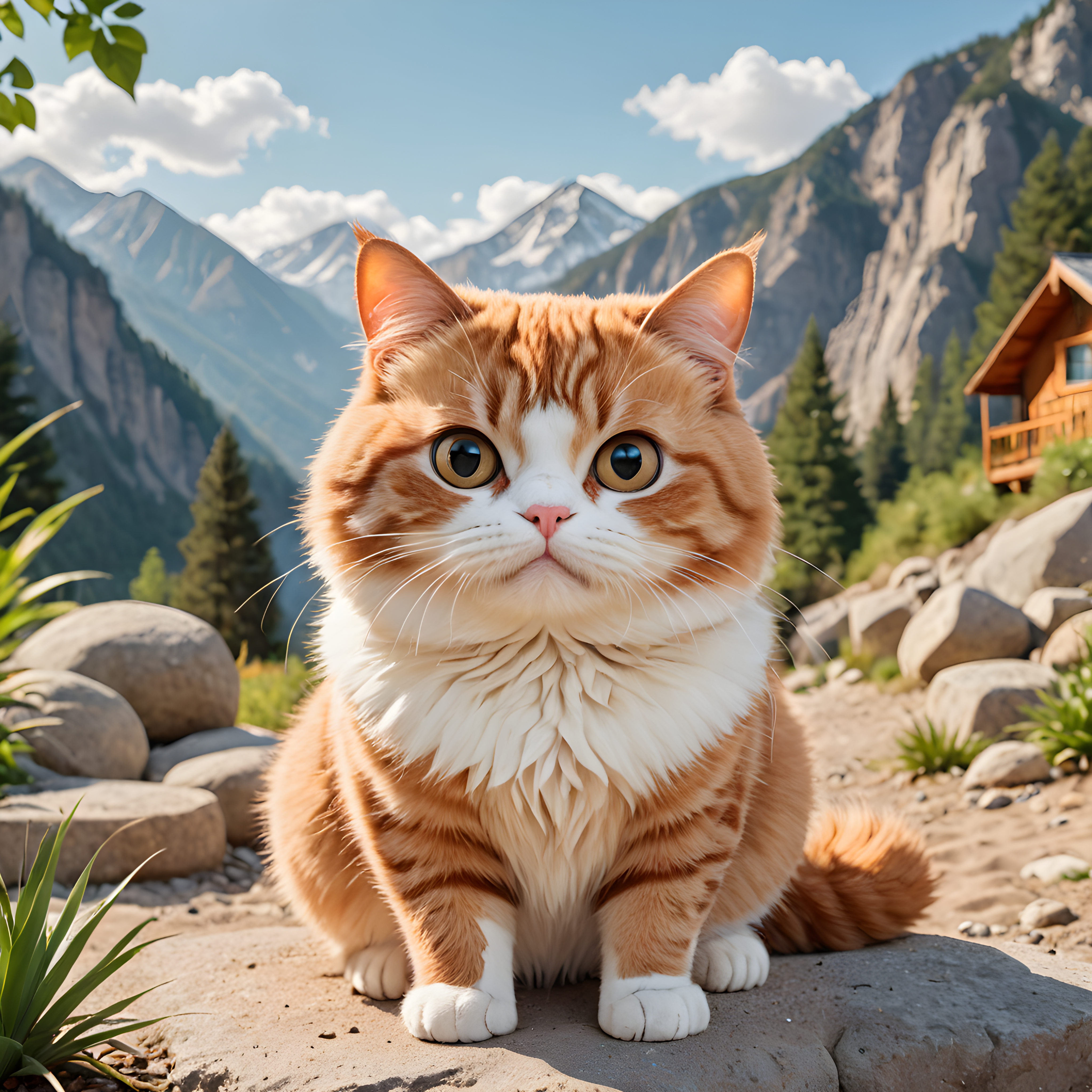 Loaf Cat — Cartoon / Kawaii (Savage)