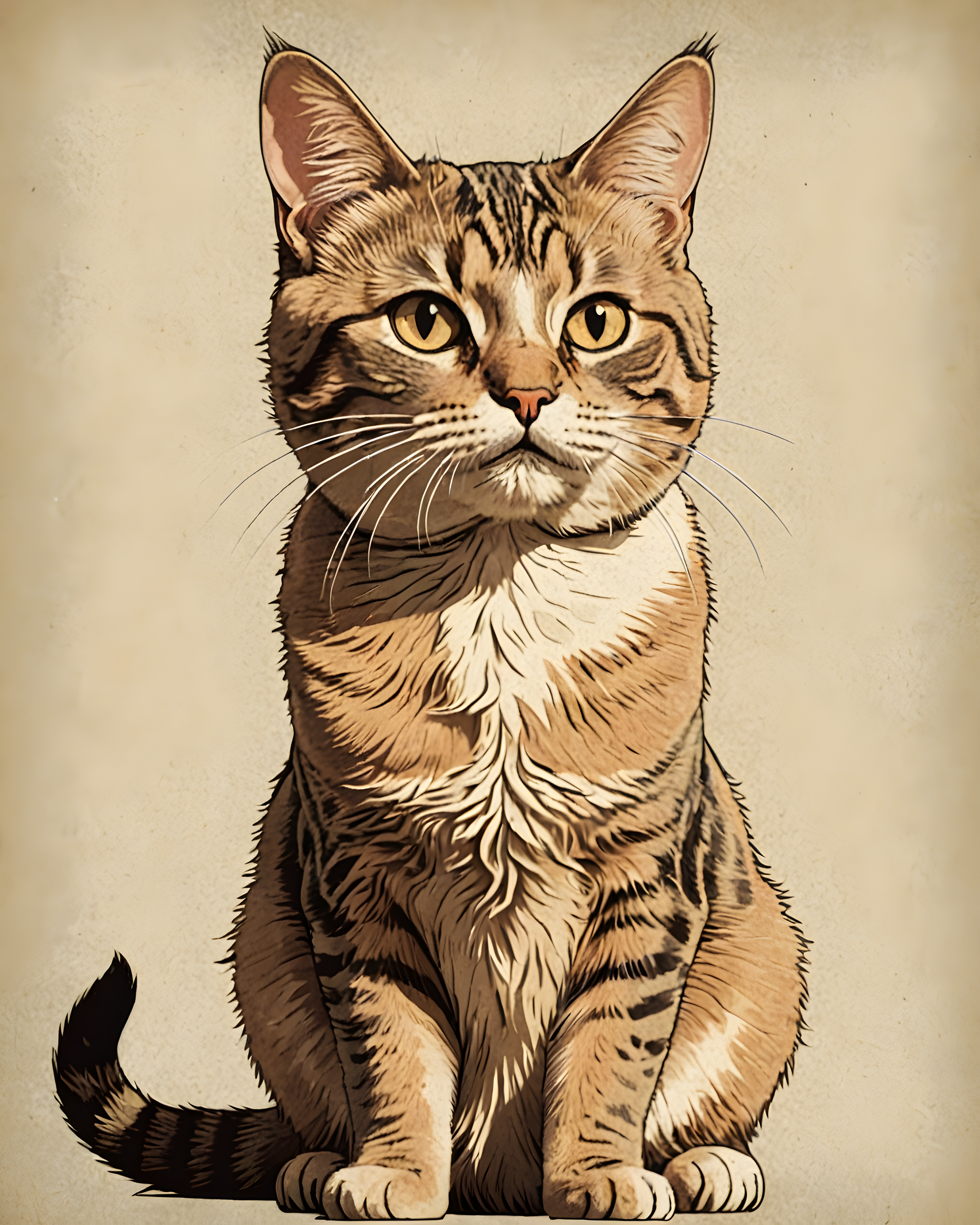 Loaf Cat — Retro (Savage)