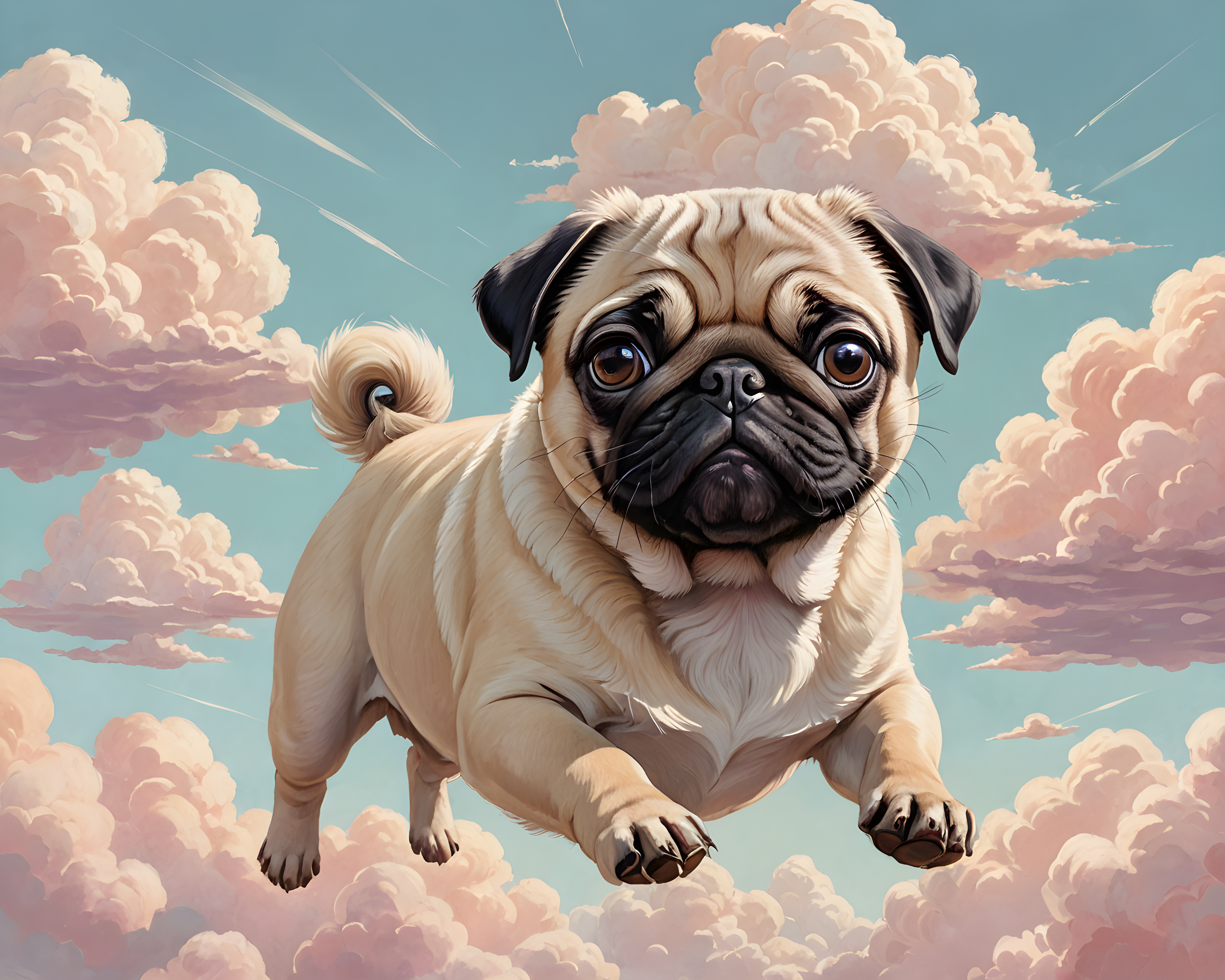 Side Eye Pug — Nursery (Emotional)