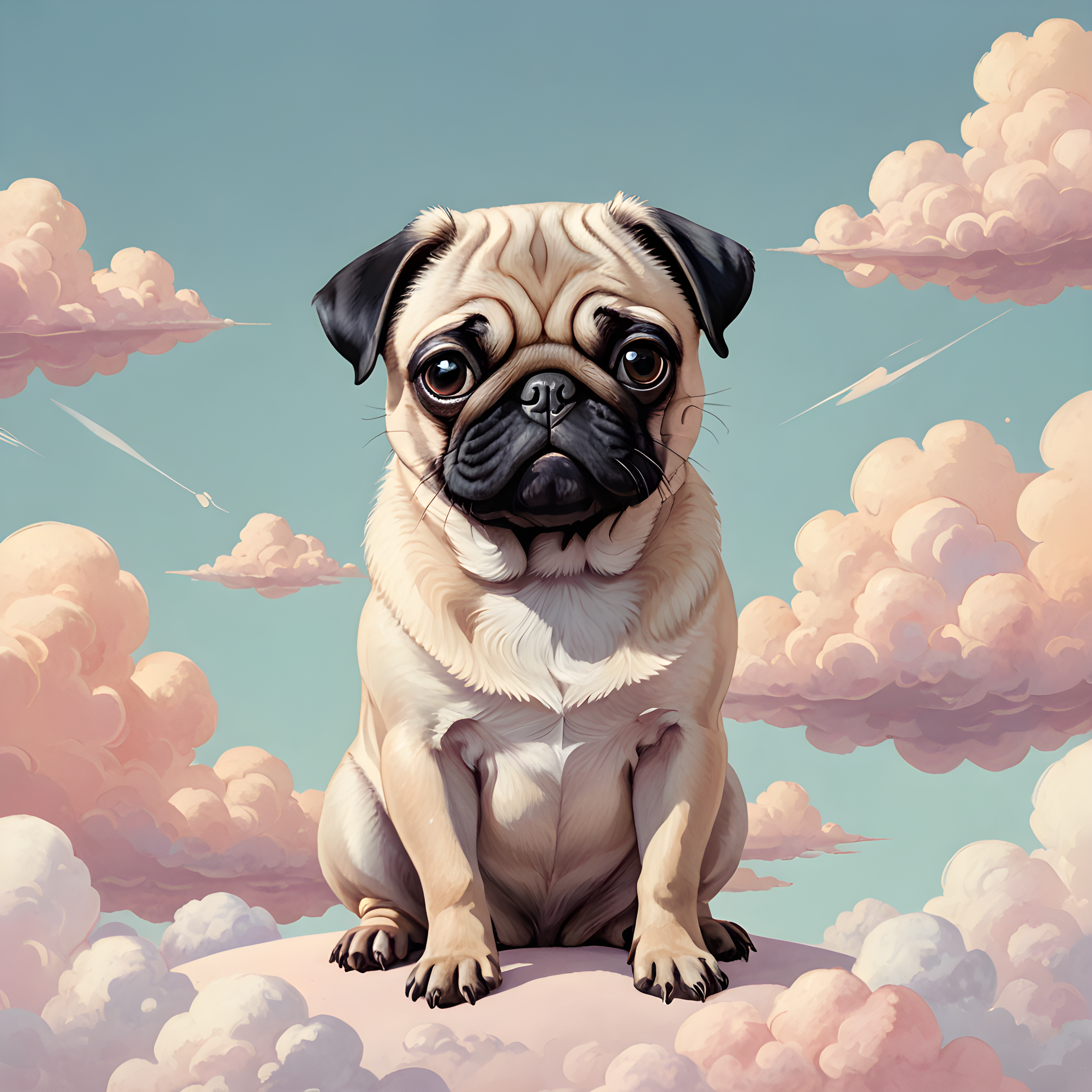 Side Eye Pug — Nursery (Savage)