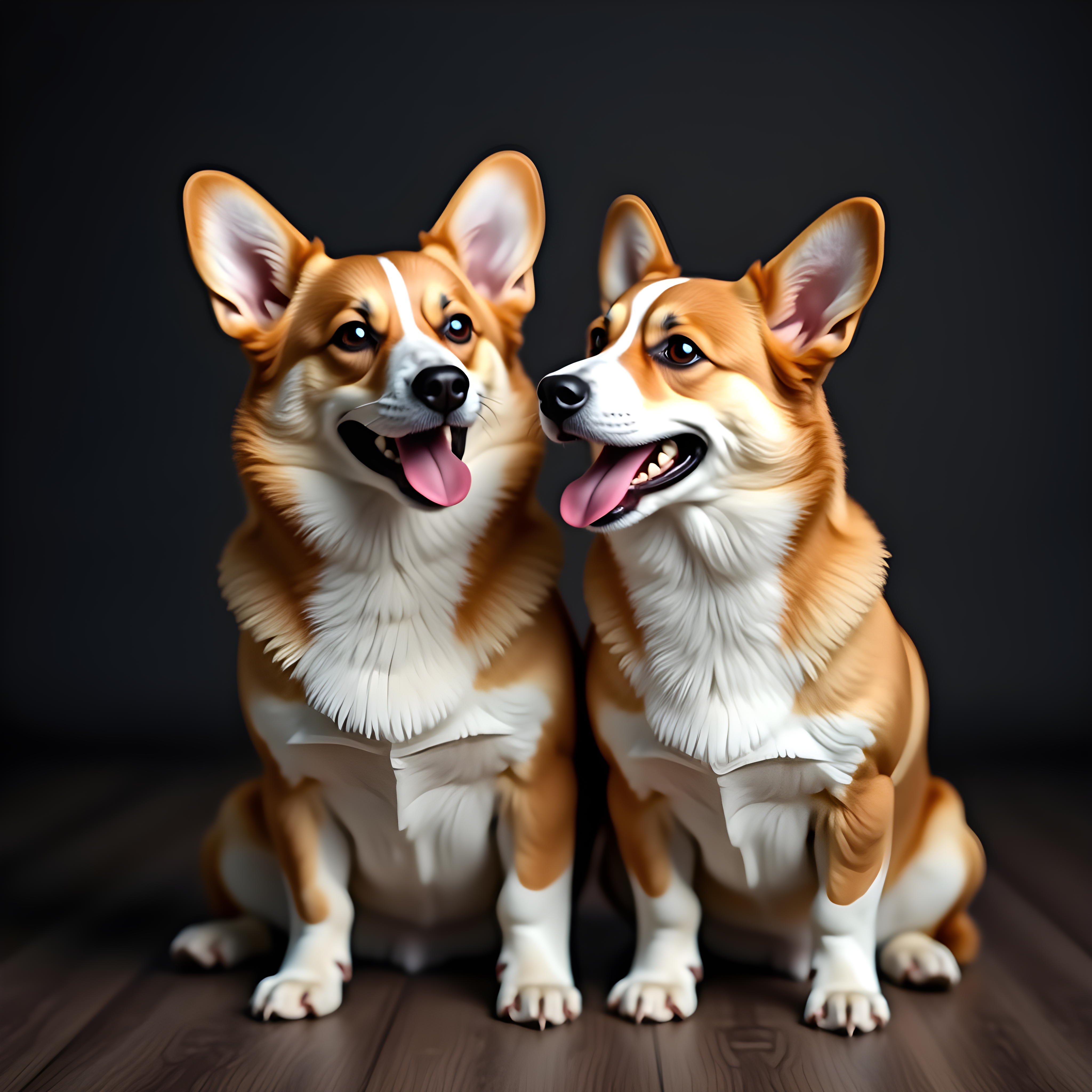Sploot Corgi — Realistic (Aesthetic)