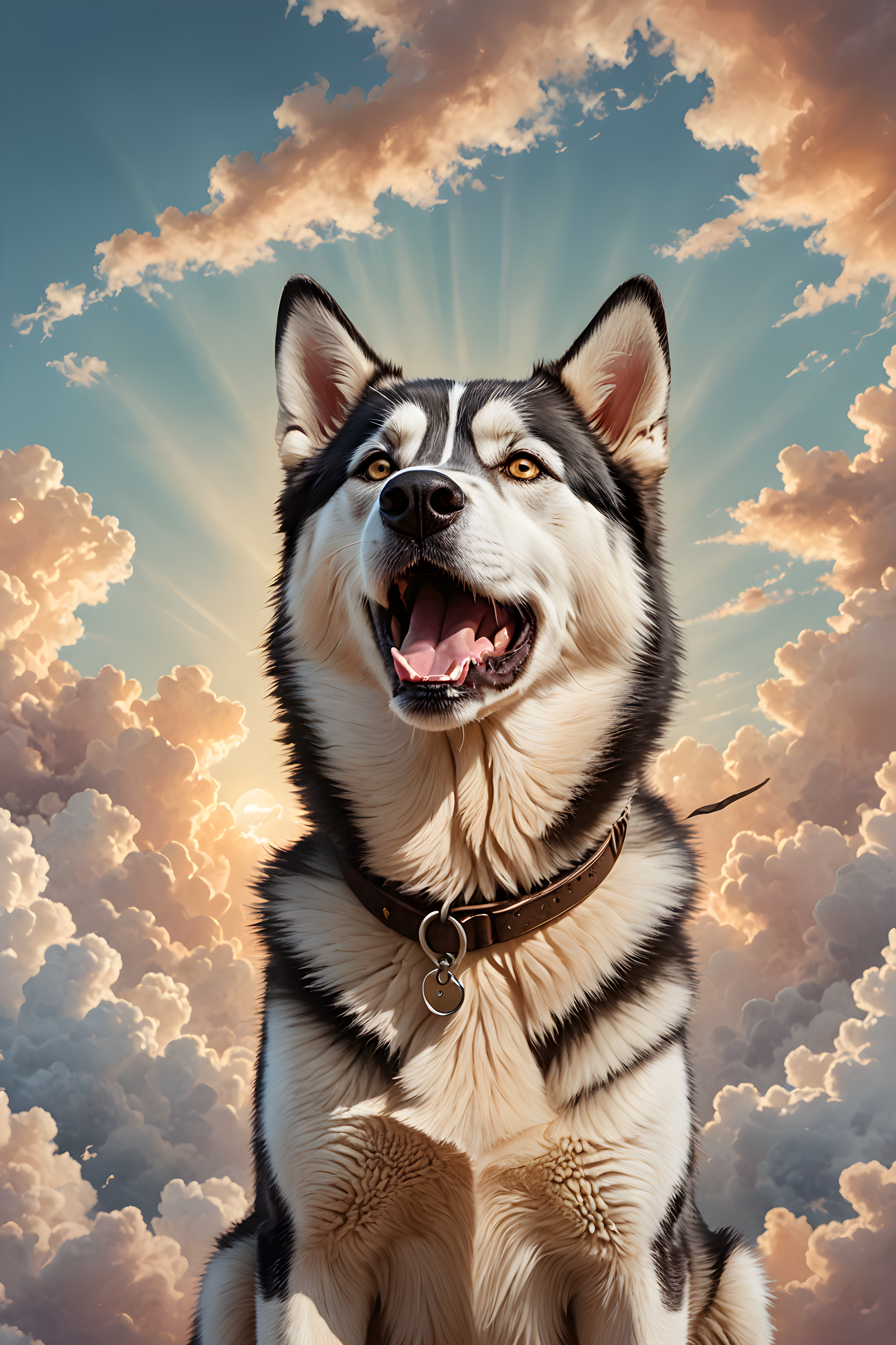 Commando Husky — Nursery (Happy)