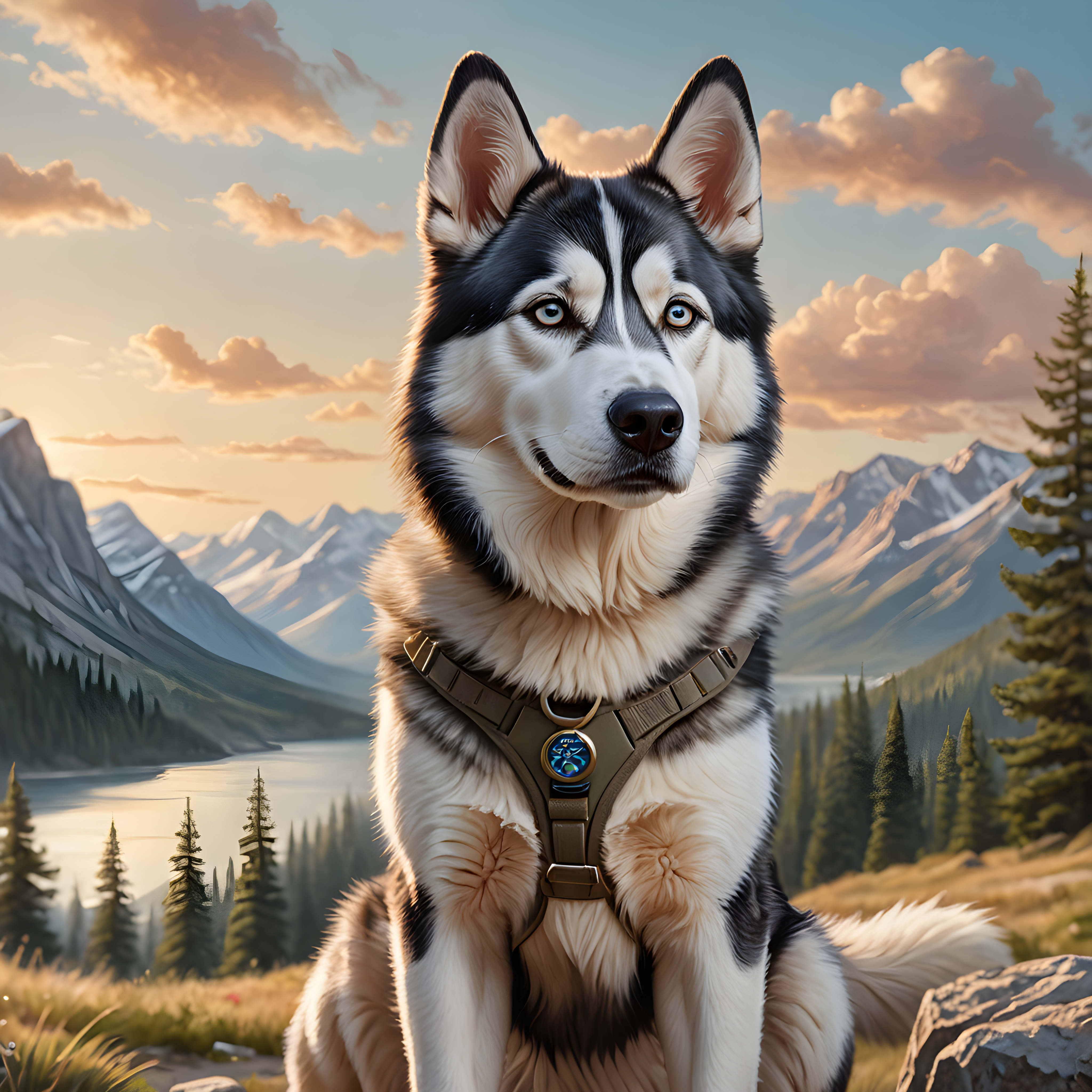 Commando Husky — Nursery (Motivational)