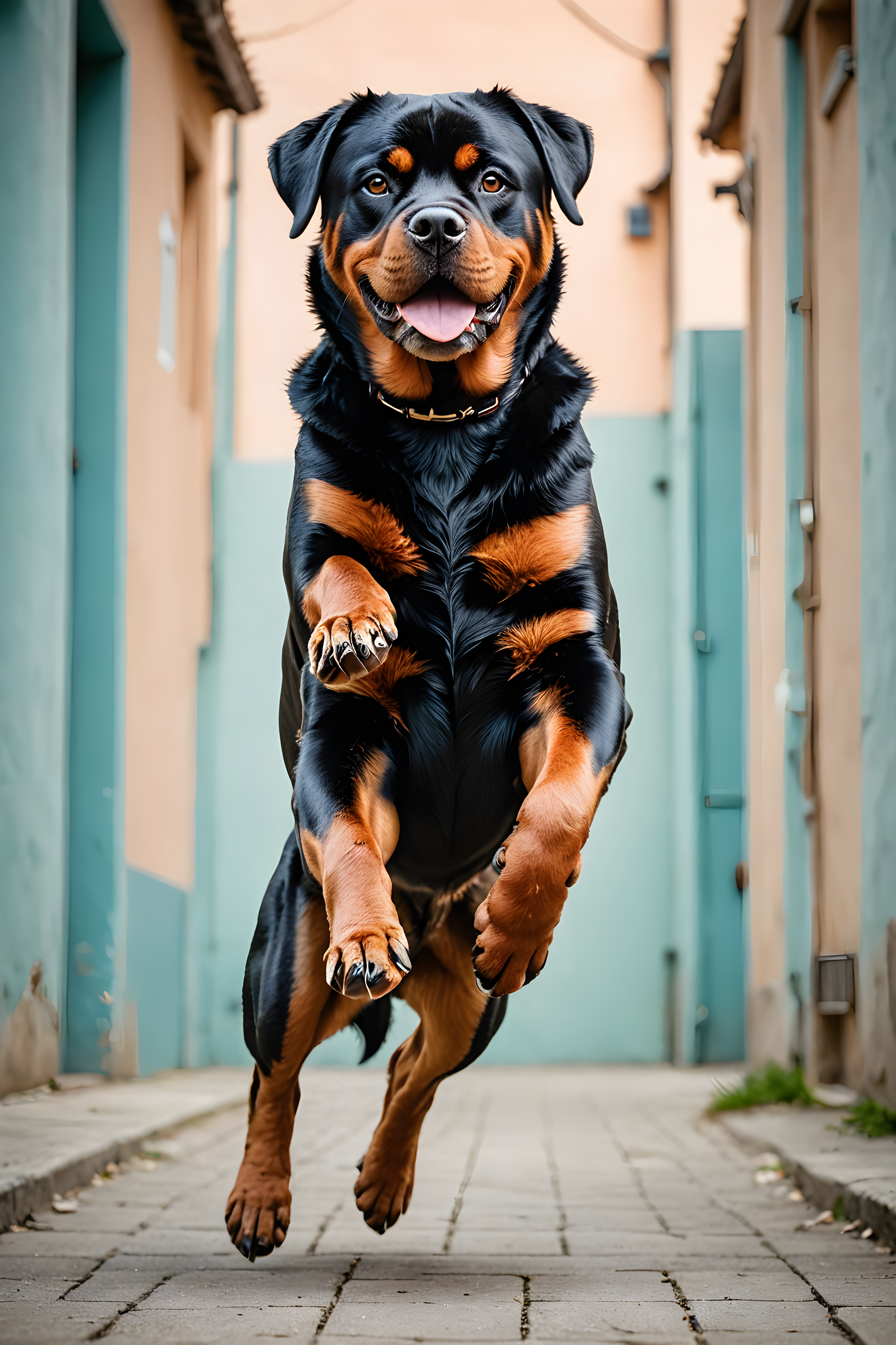 Guard Rottweiler — Modern Aesthetic (Energetic)