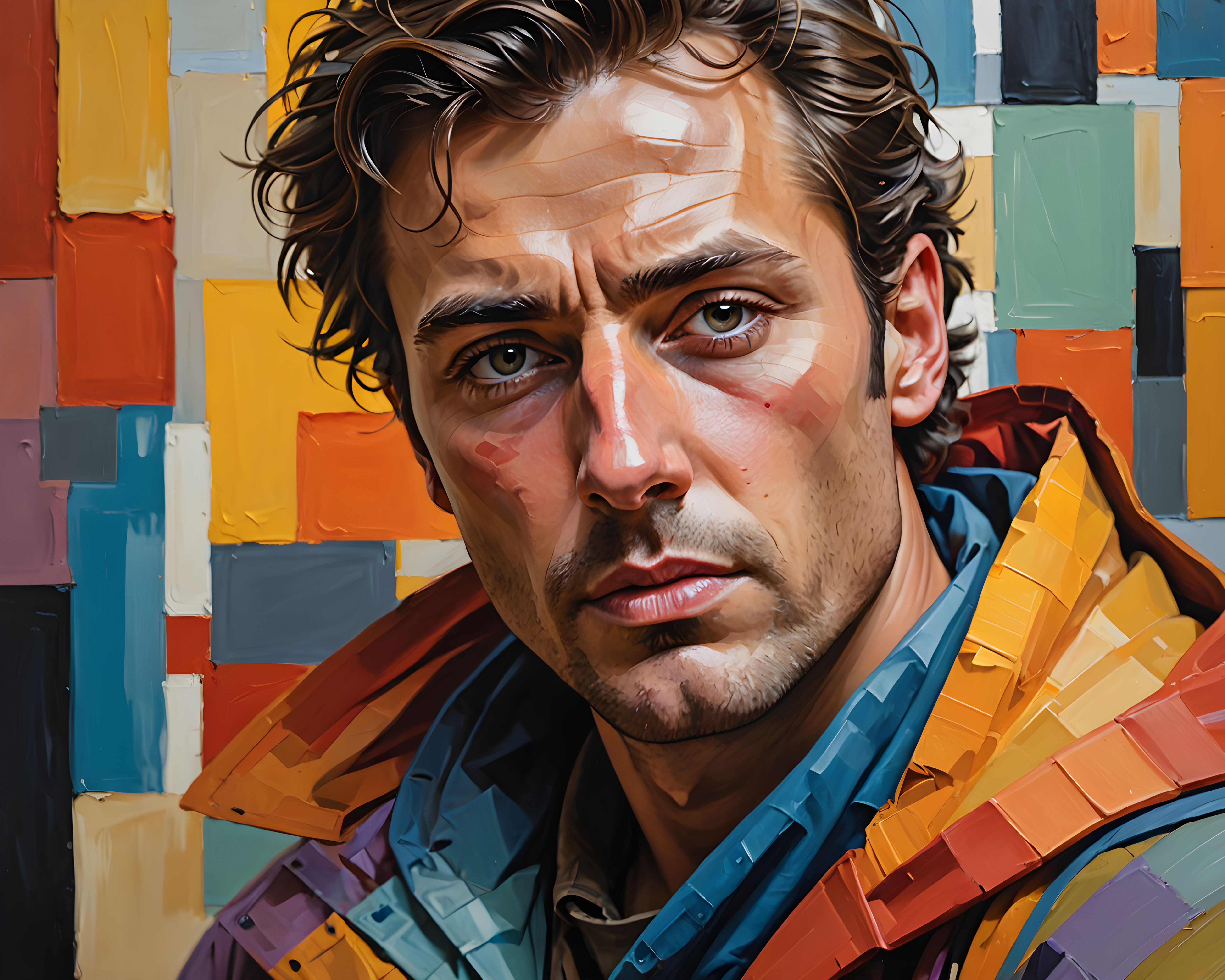 Hero Shepherd — Abstract (Sleepy)