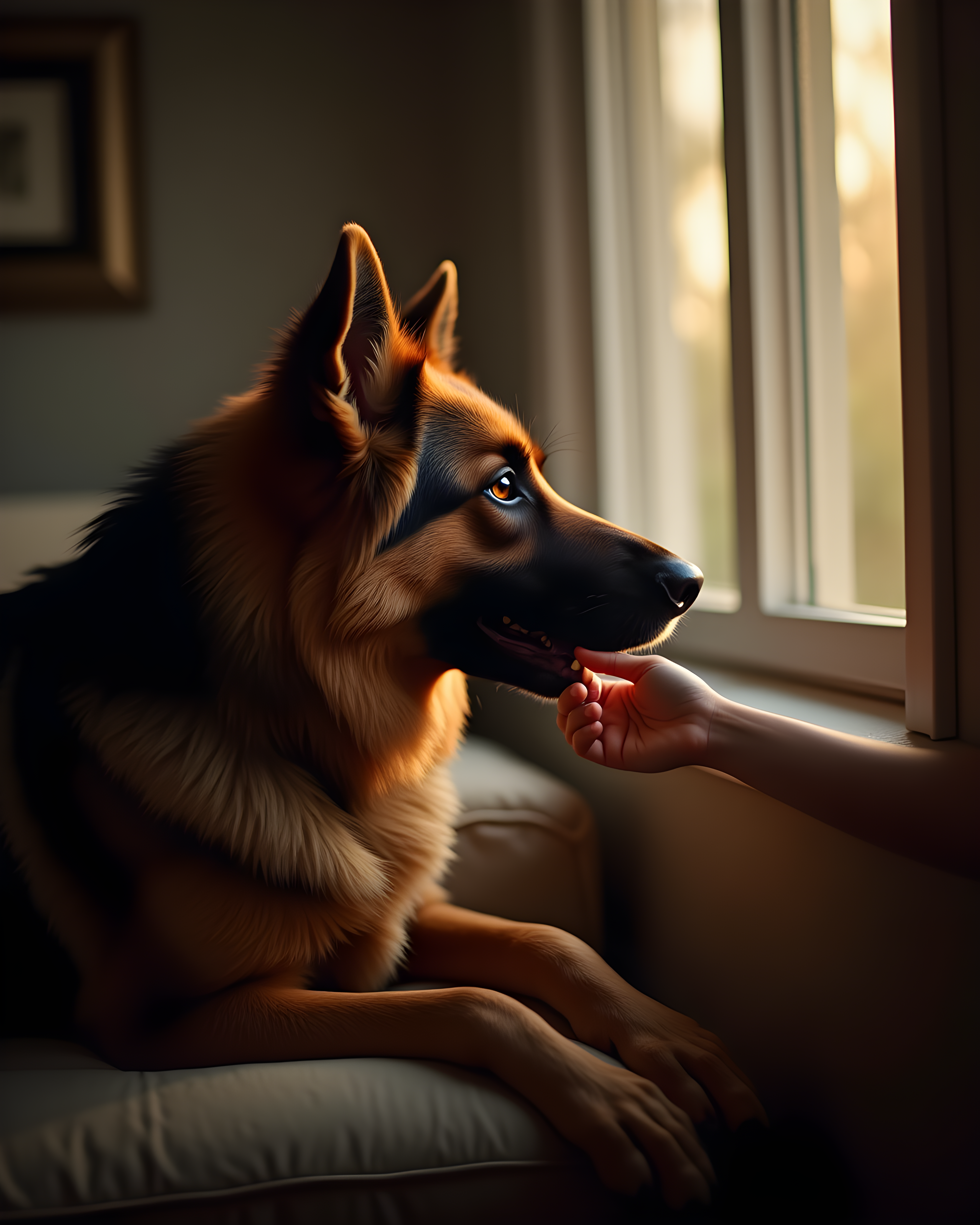 Hero Shepherd — Hyper-Realistic (Lifestyle)