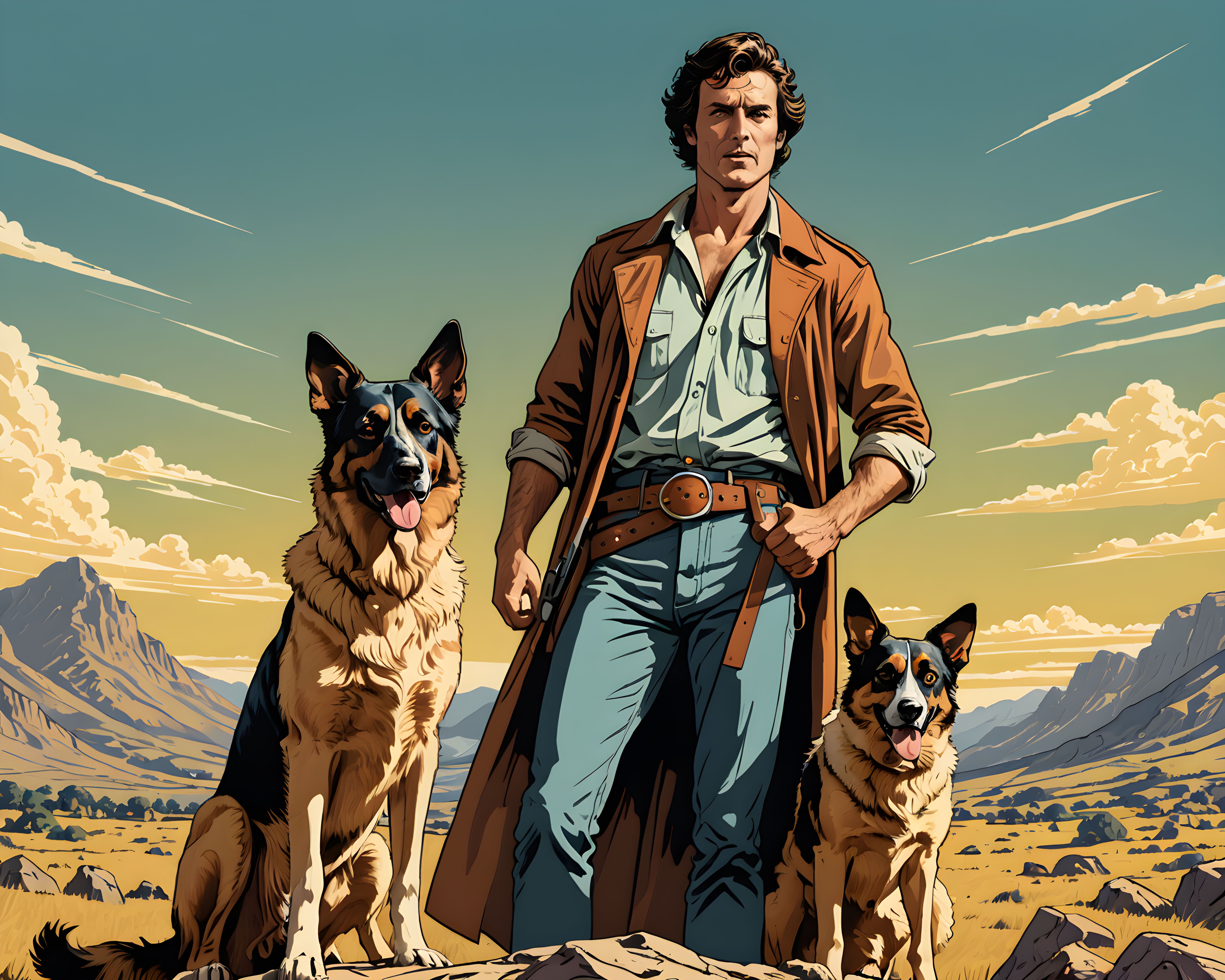 Hero Shepherd — Retro (Motivational)