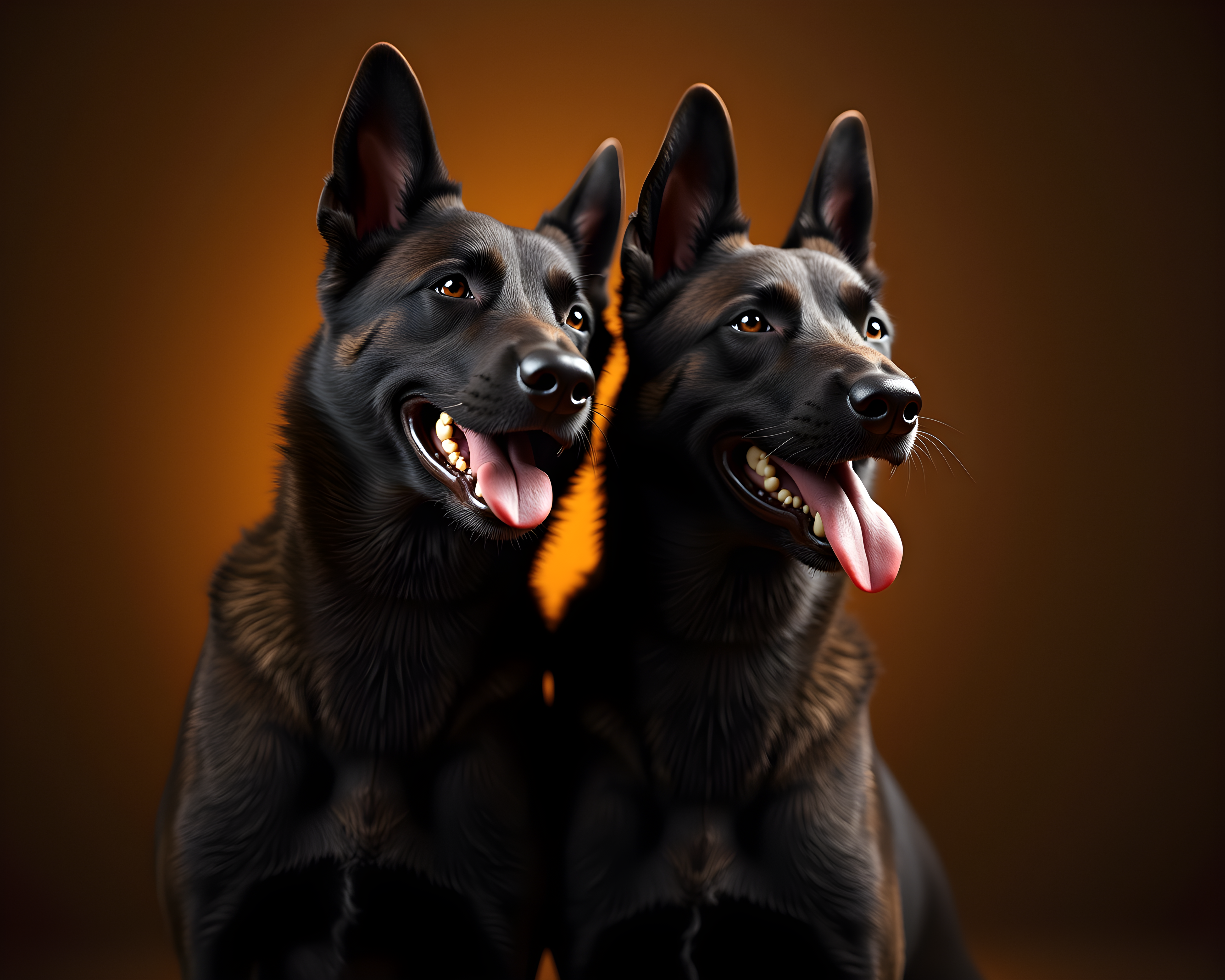 K9 Cop Dog — Hyper-Realistic (Happy)