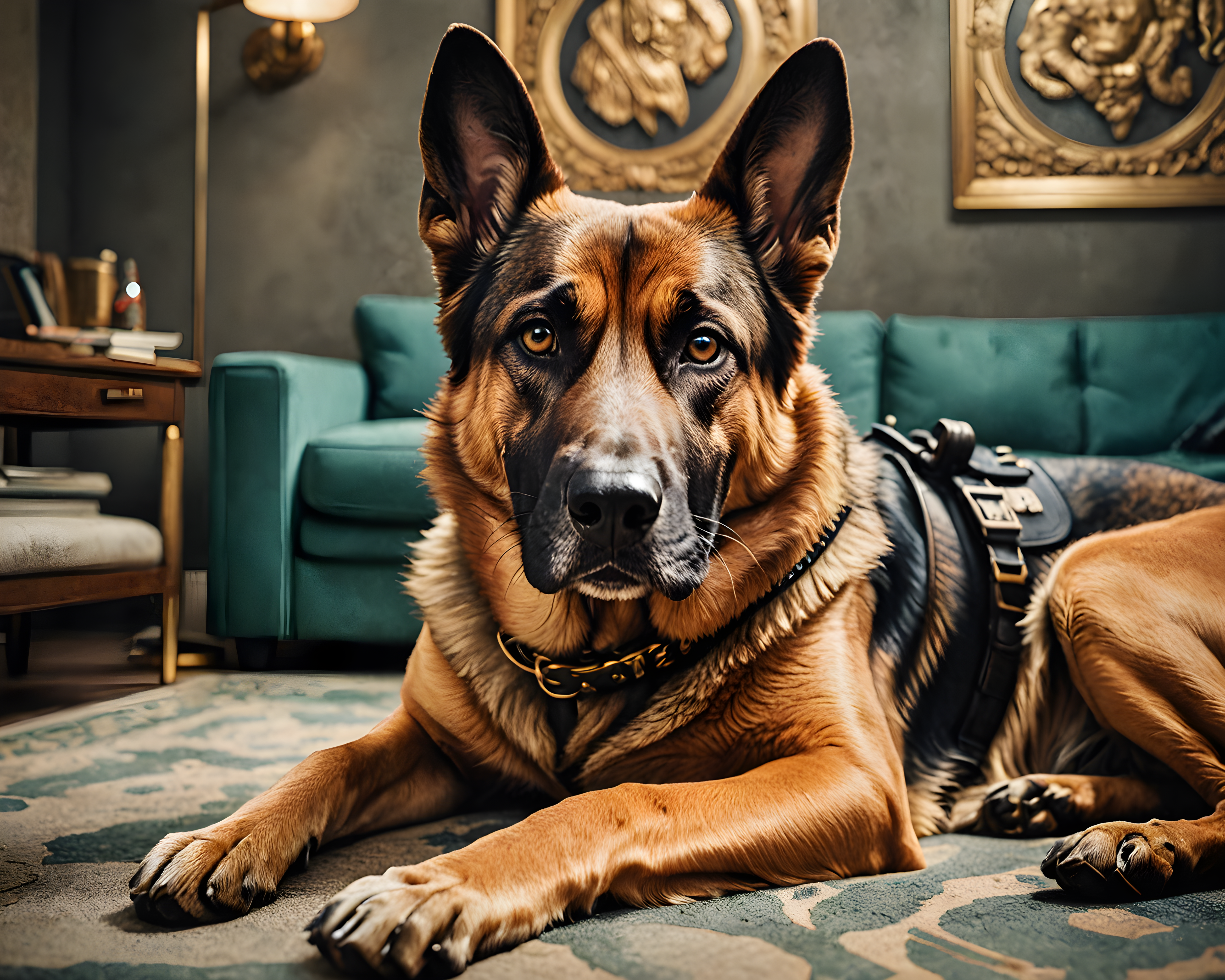 K9 Cop Dog — Retro (Luxury)