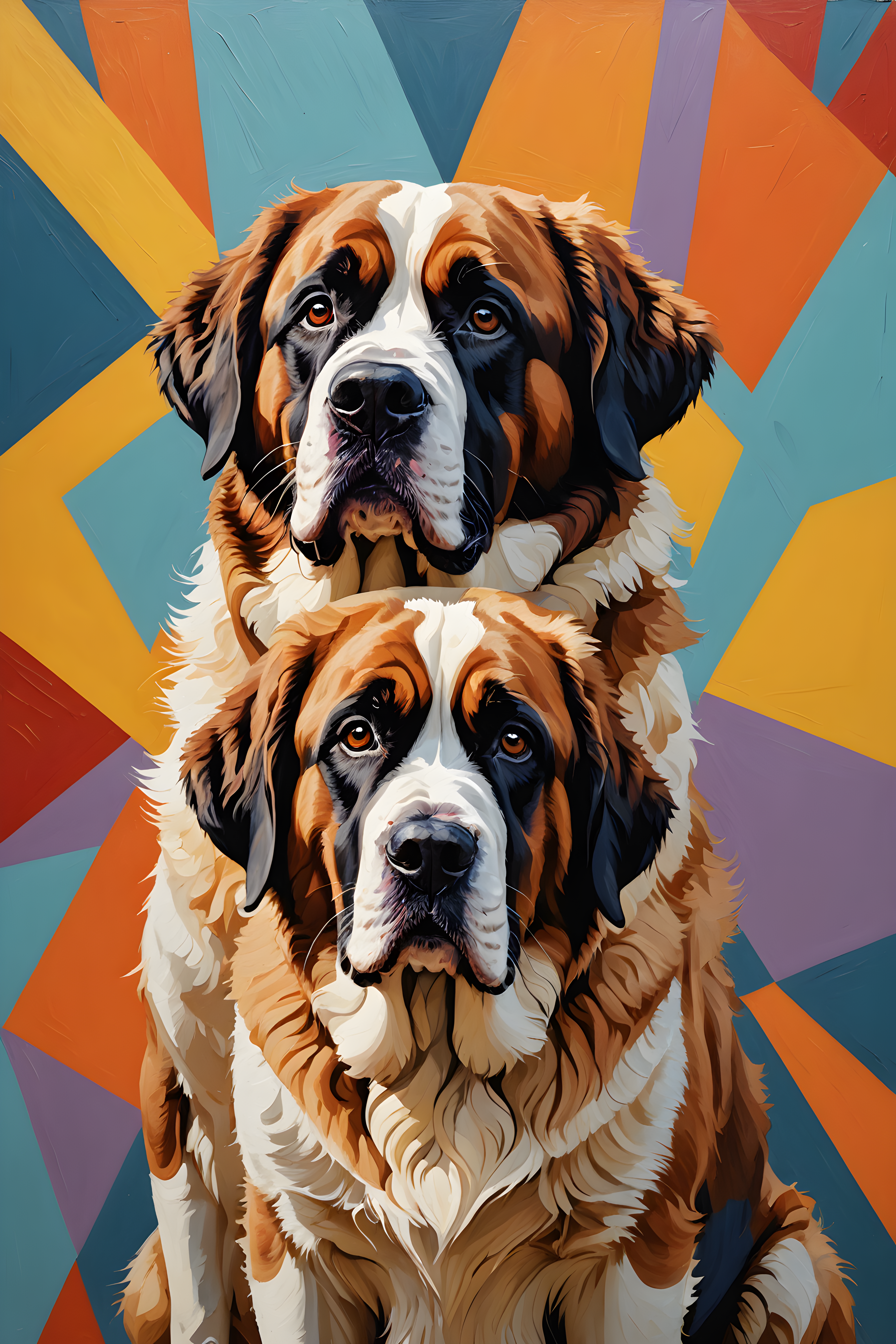Rescue Saint Bernard — Abstract (Savage)