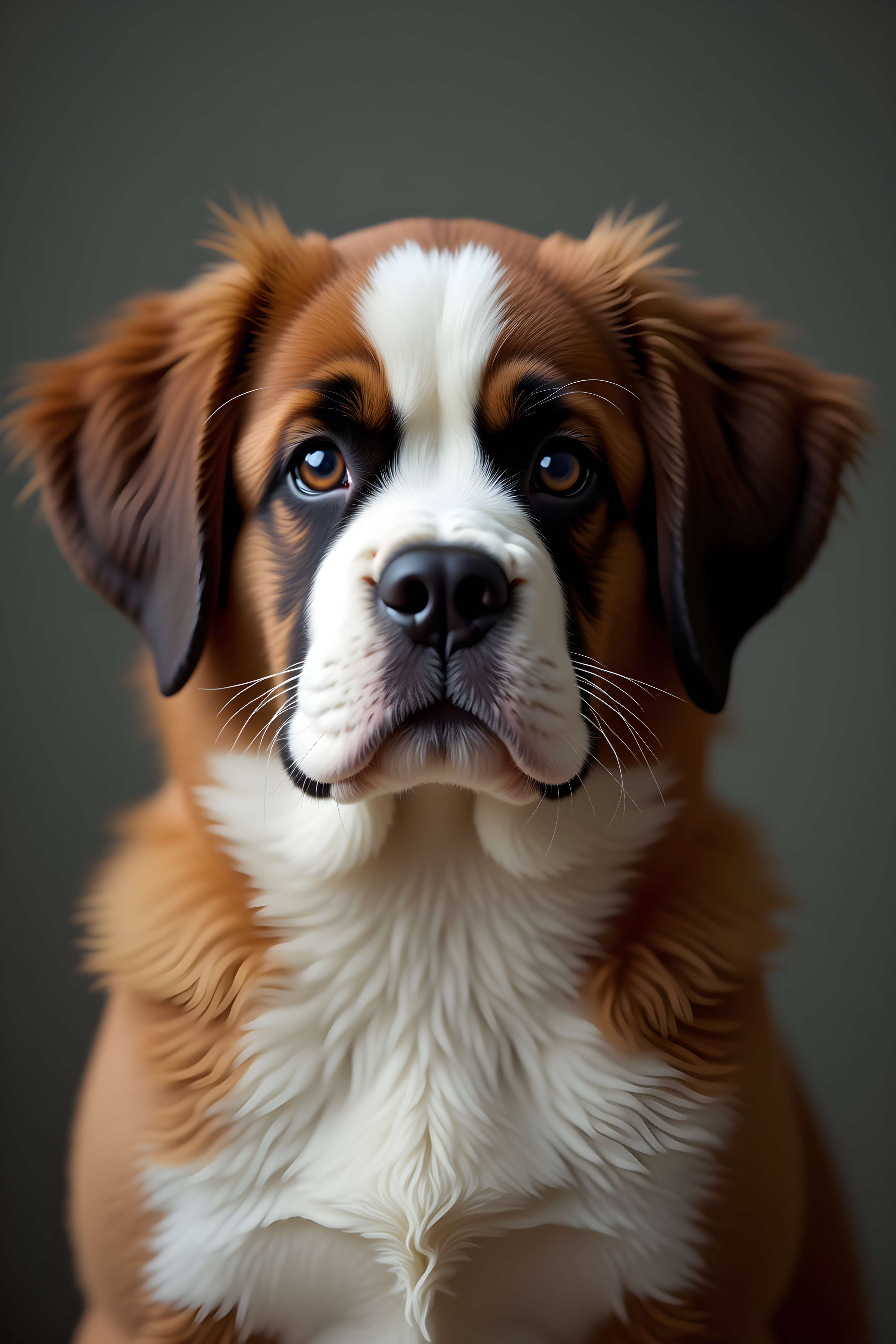 Rescue Saint Bernard — Realistic (Cute)