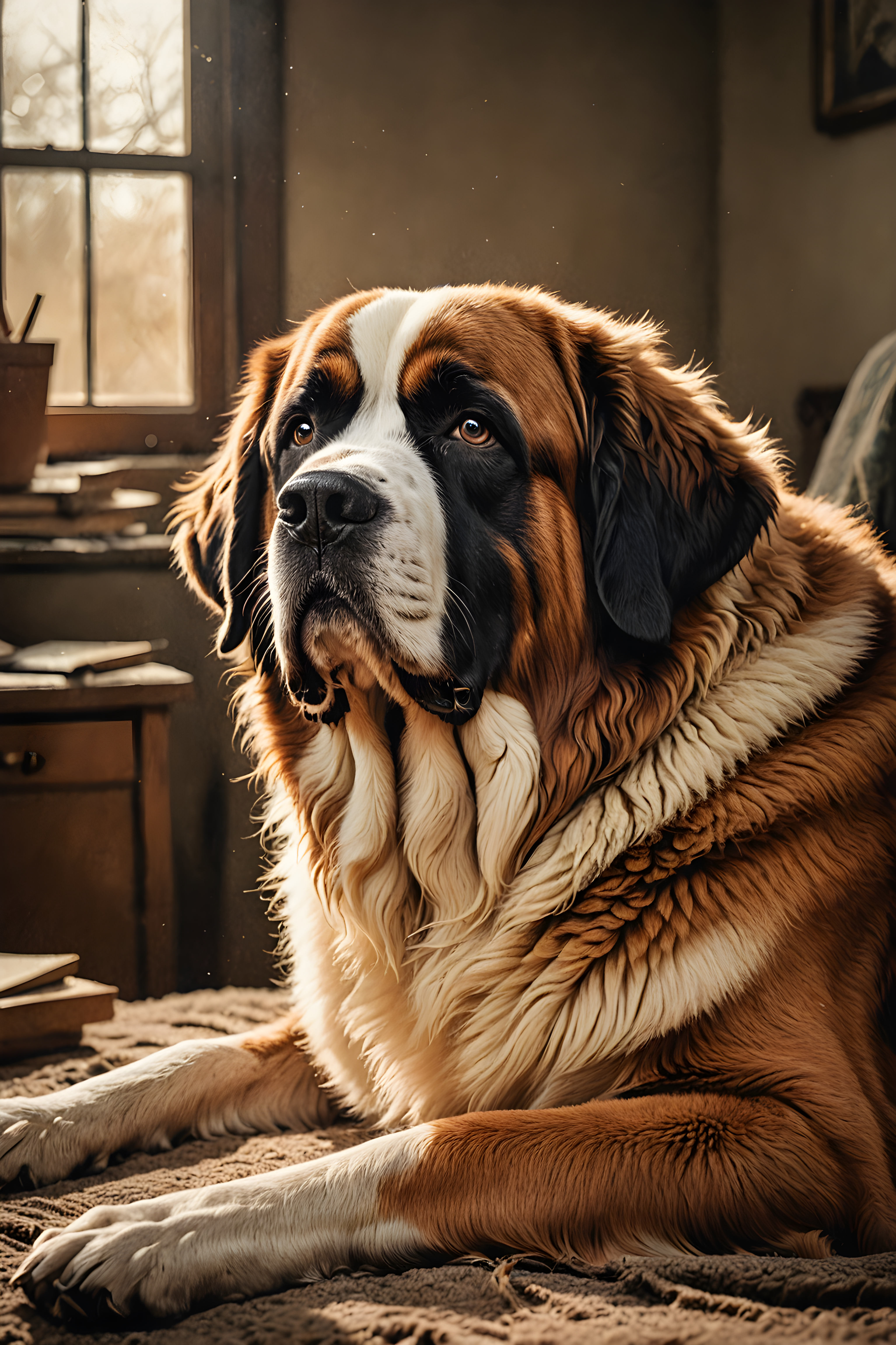 Rescue Saint Bernard — Retro (Sleepy)