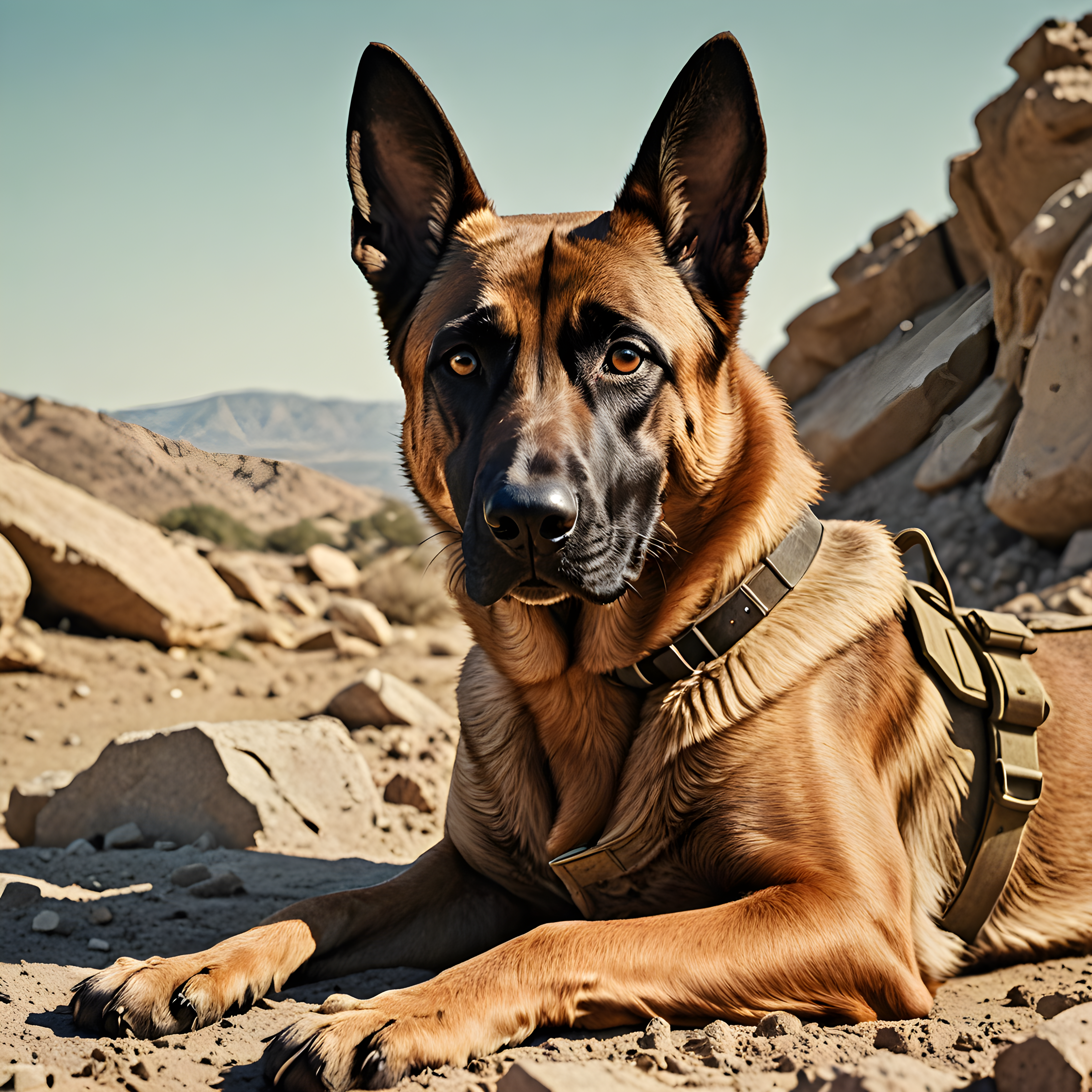 Soldier Malinois — Retro (Savage)