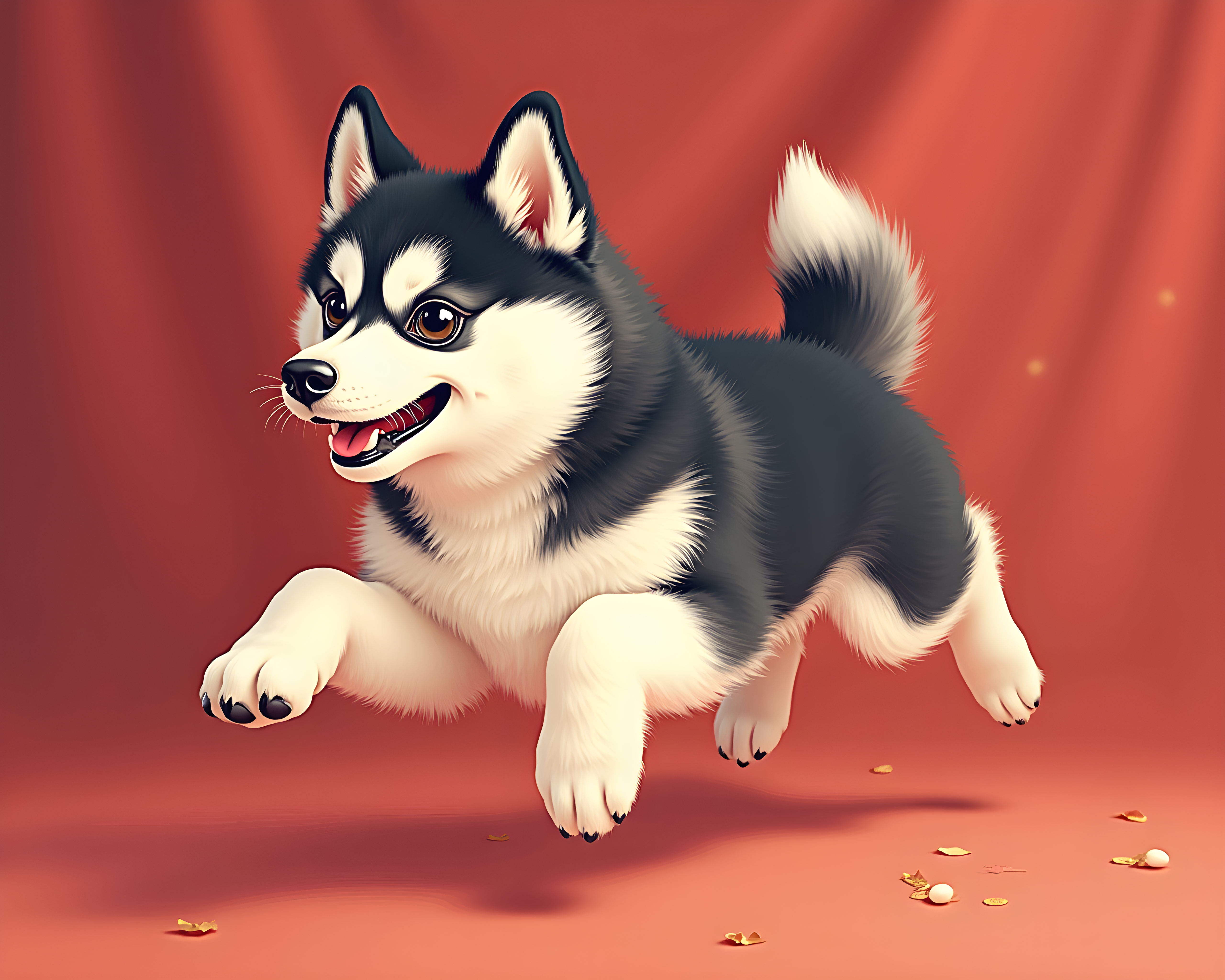 Editorial Husky — Luxury (Cute)