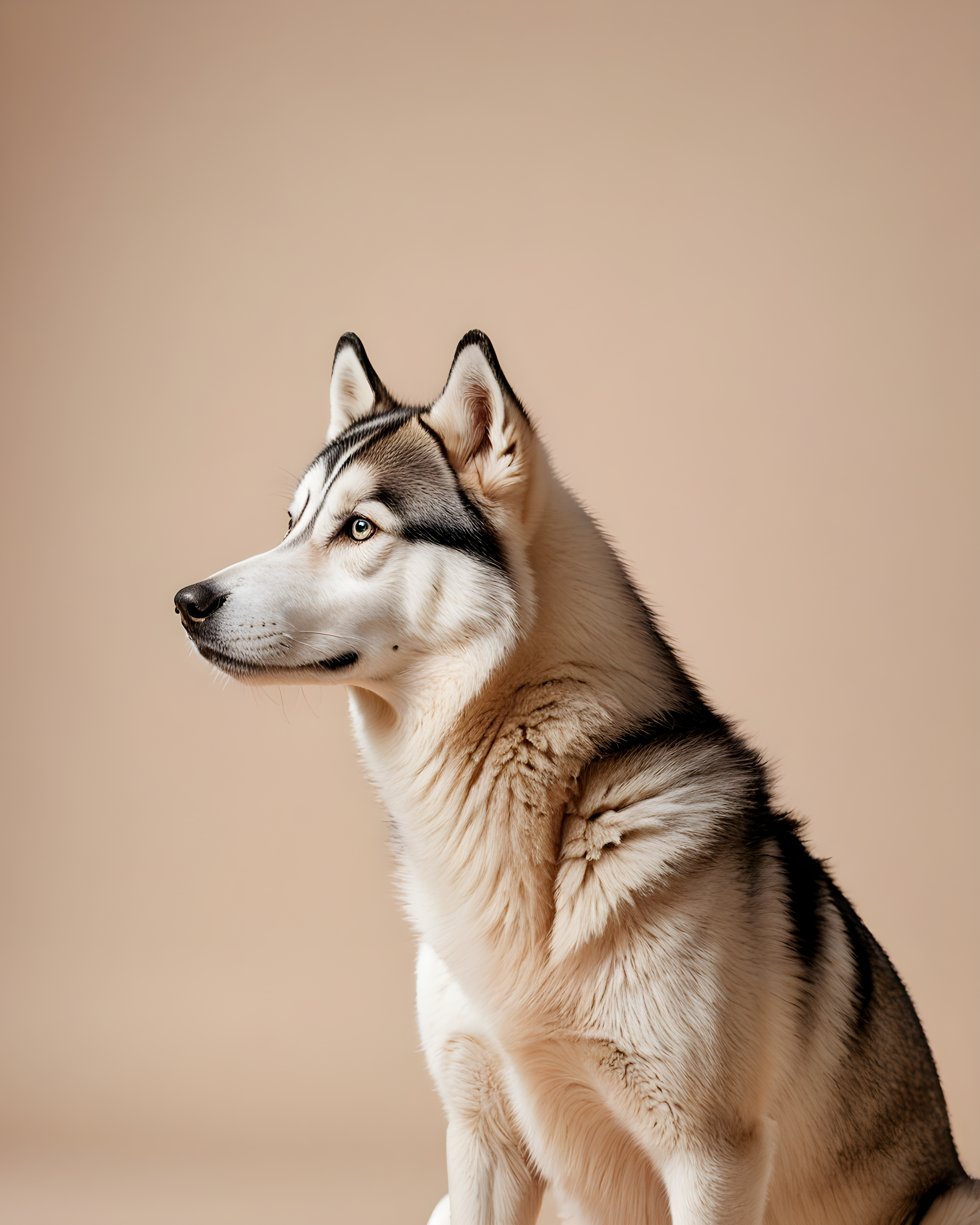 Editorial Husky — Modern Aesthetic (Emotional)