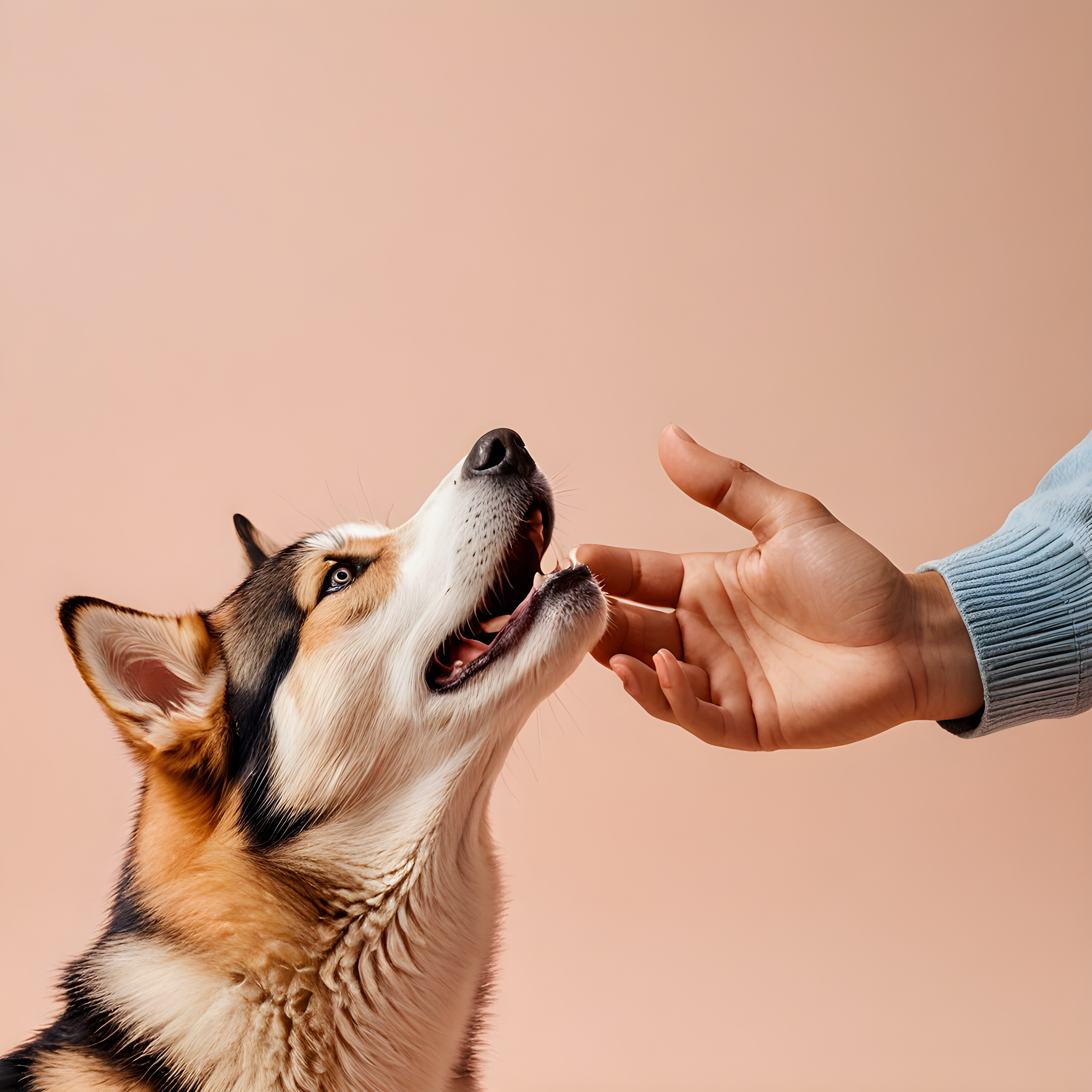 Editorial Husky — Modern Aesthetic (Happy)