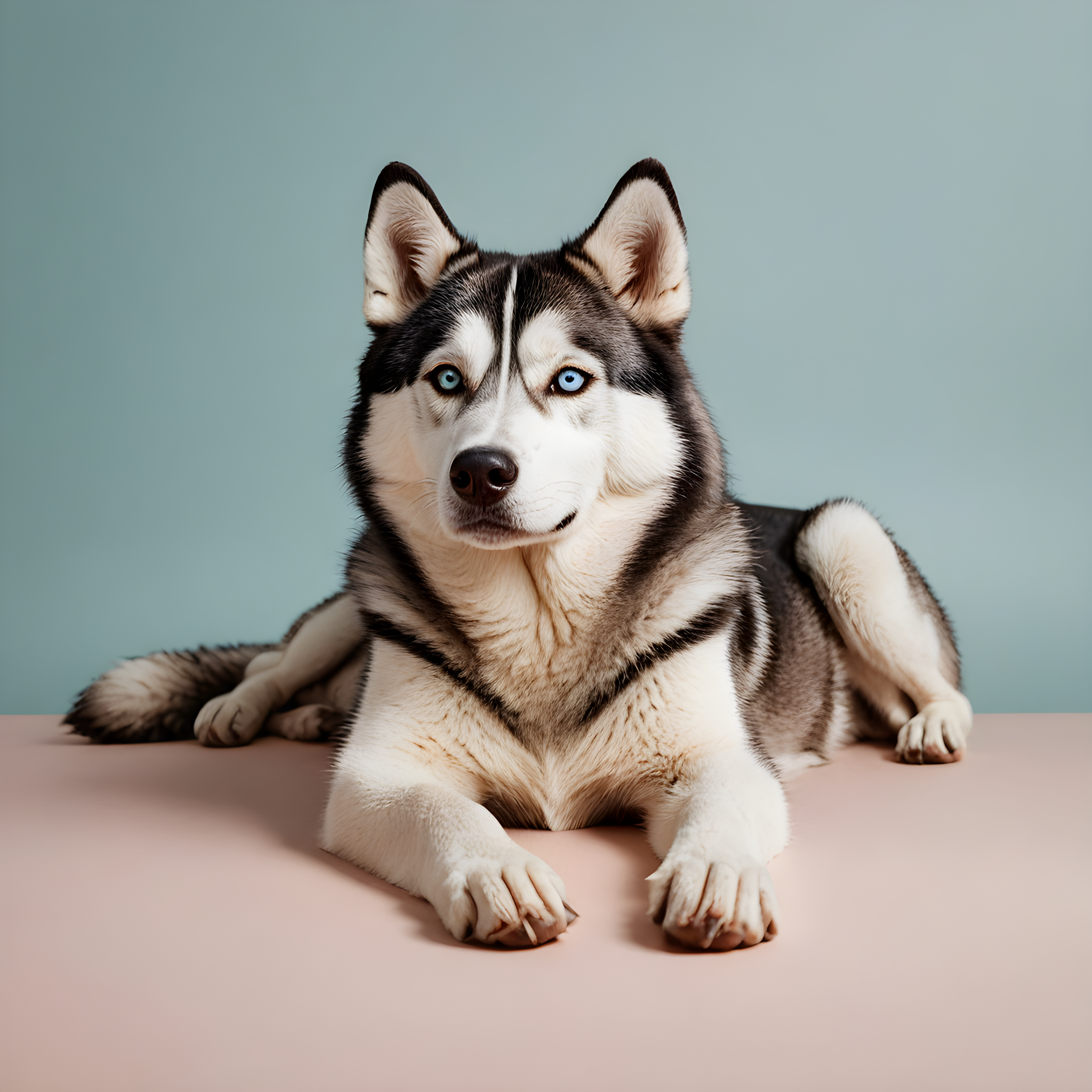 Editorial Husky — Modern Aesthetic (Motivational)