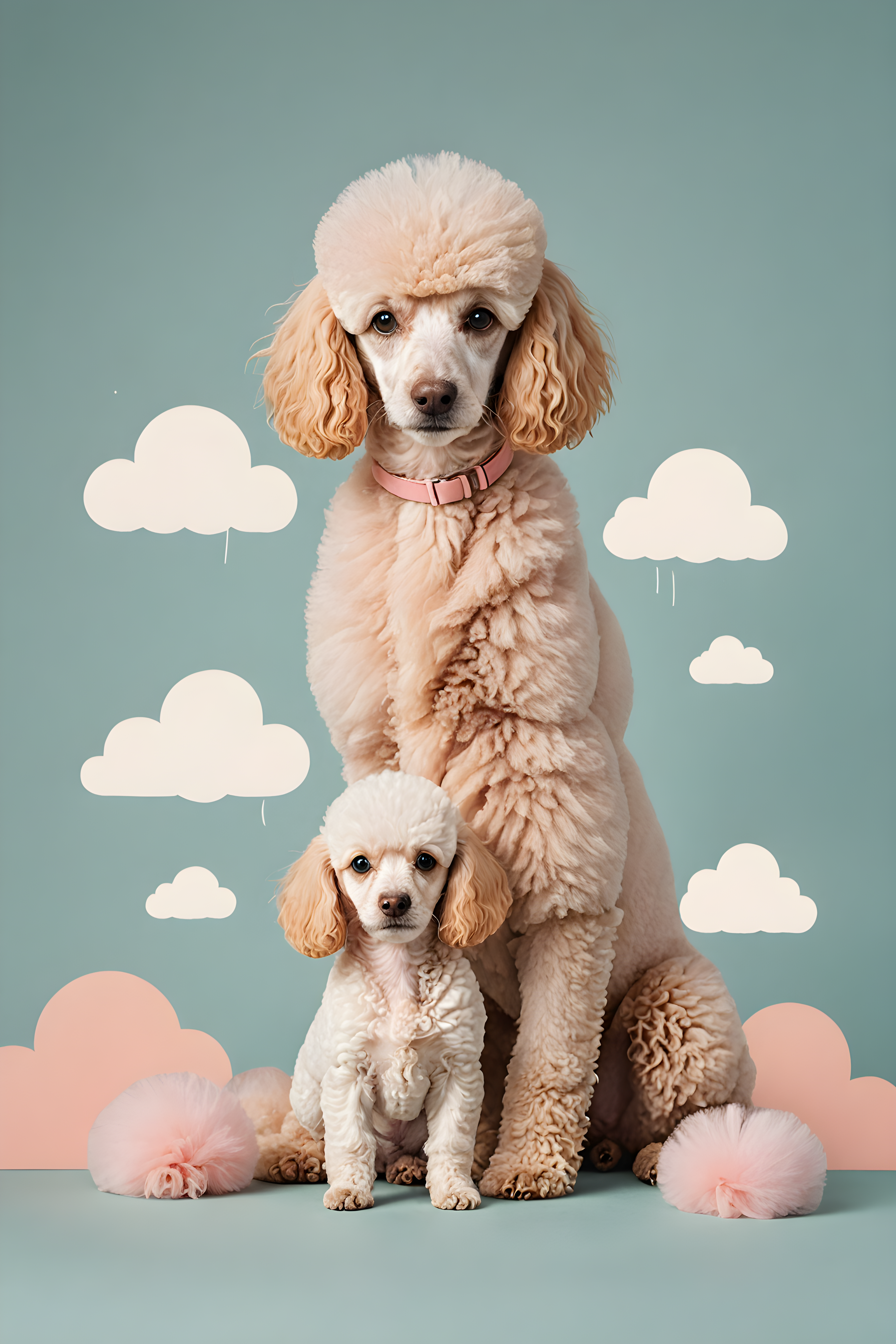 Flat Color Poodle — Nursery (Aesthetic)