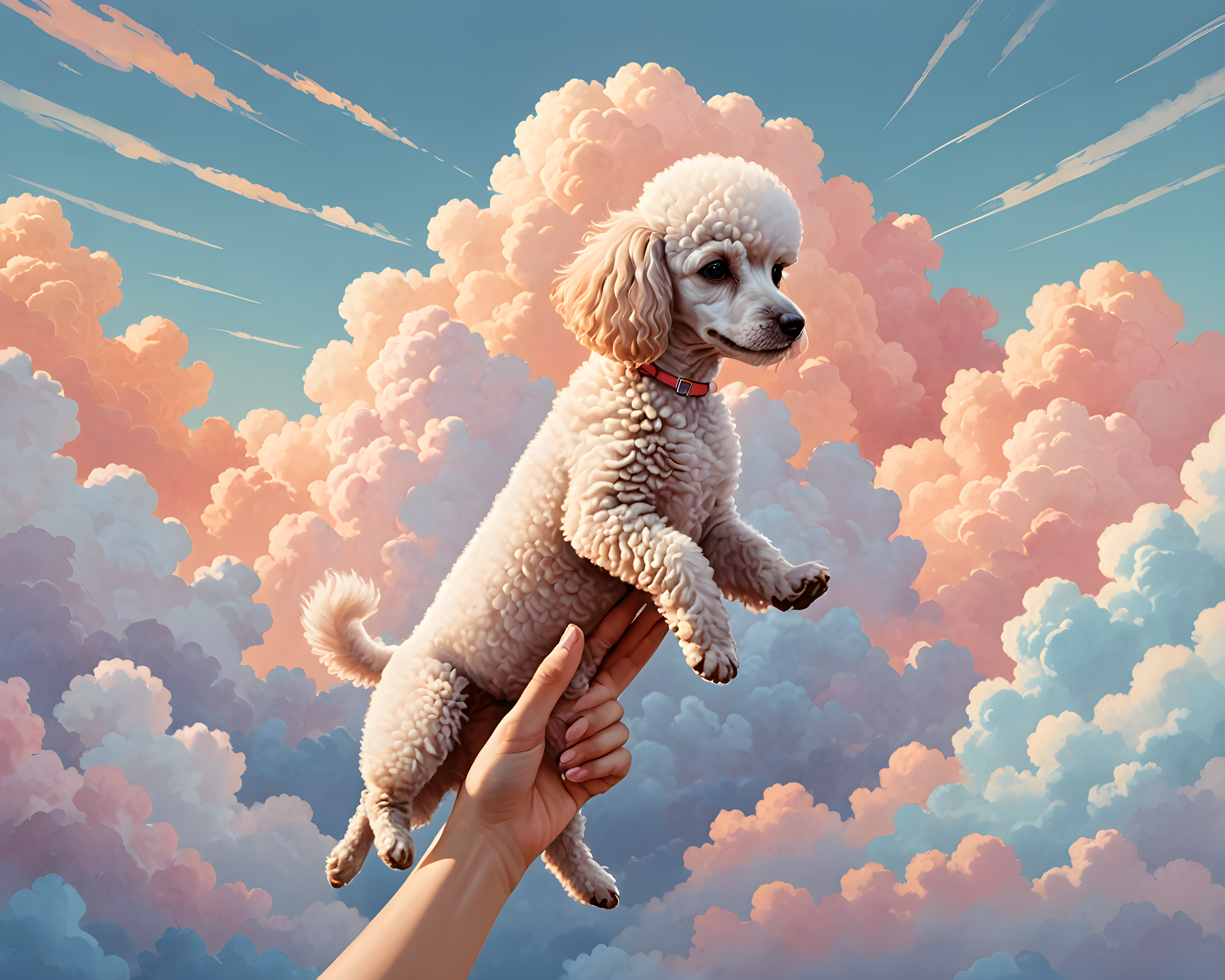 Flat Color Poodle — Nursery (Motivational)