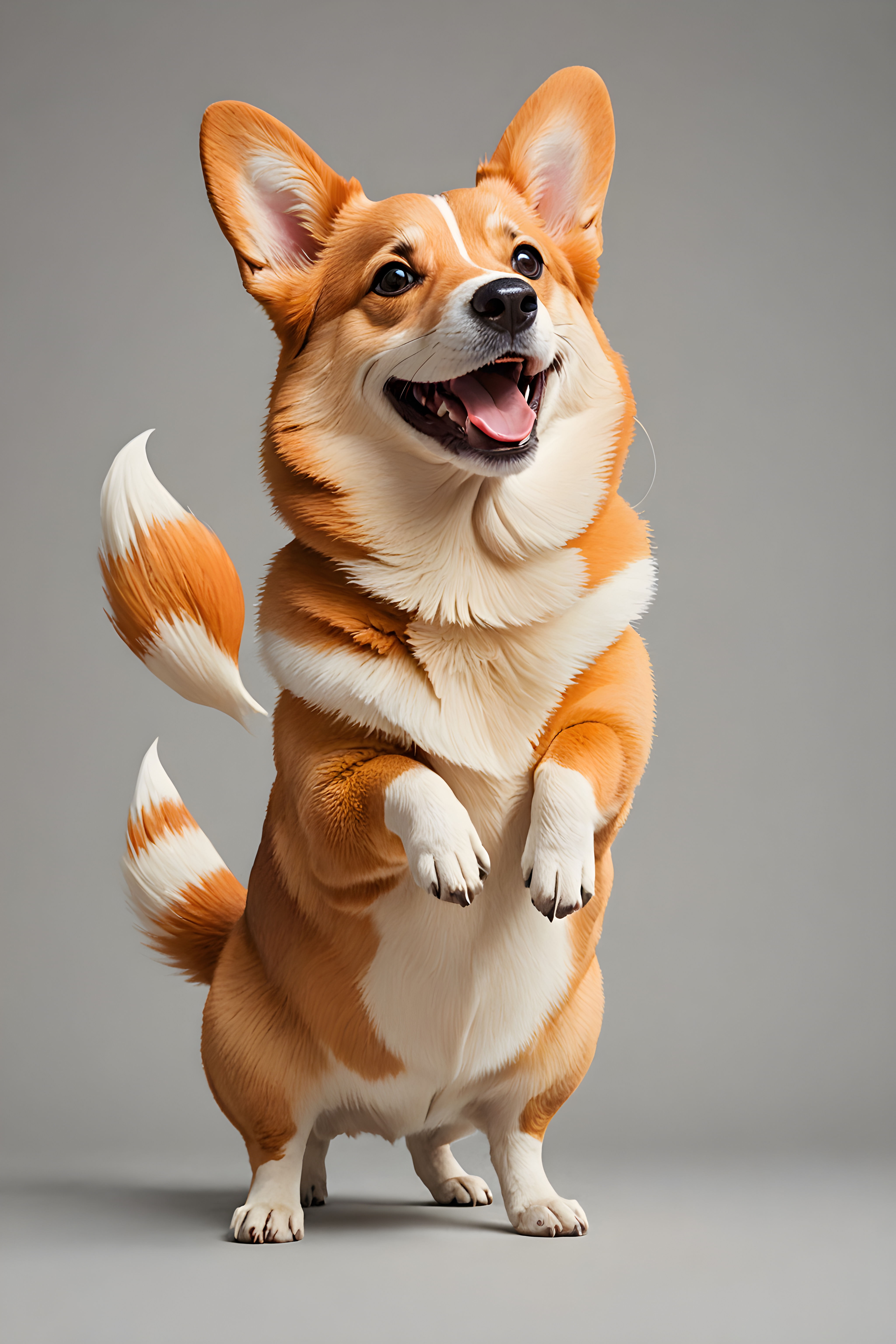Geometric Corgi — Funny (Happy)