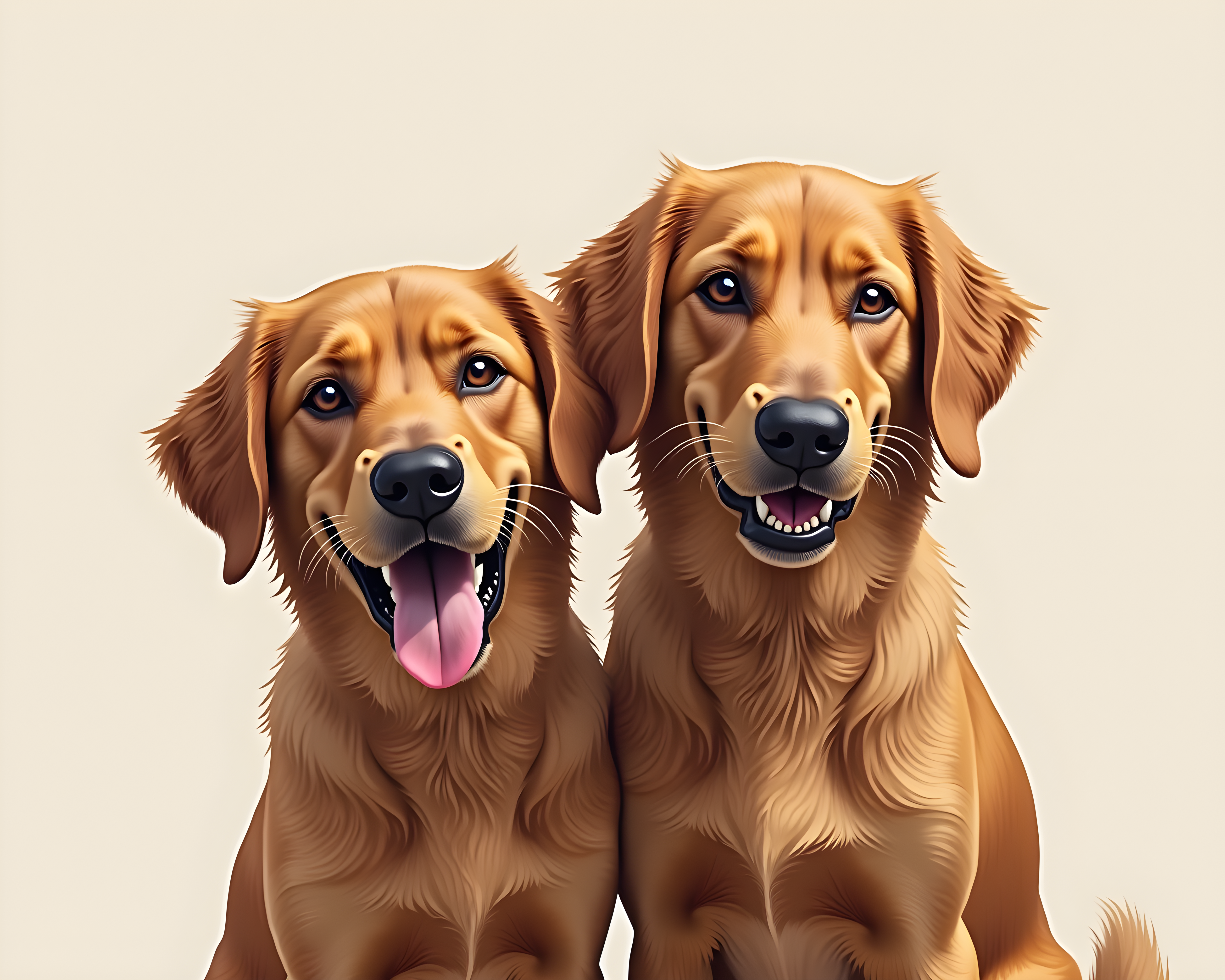 Modern Art Retriever — Realistic (Savage)