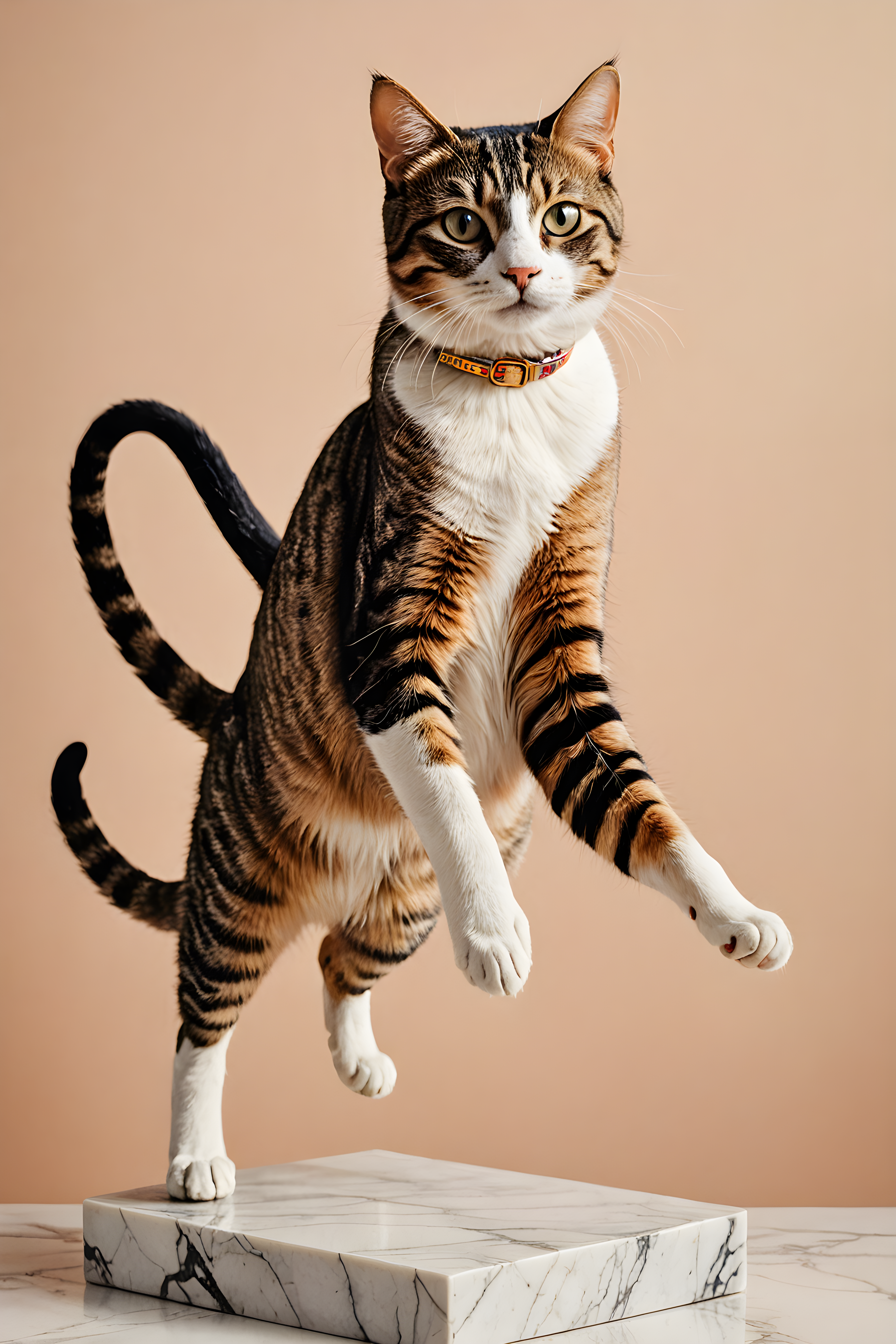 Monoline Cat — Retro (Luxury)