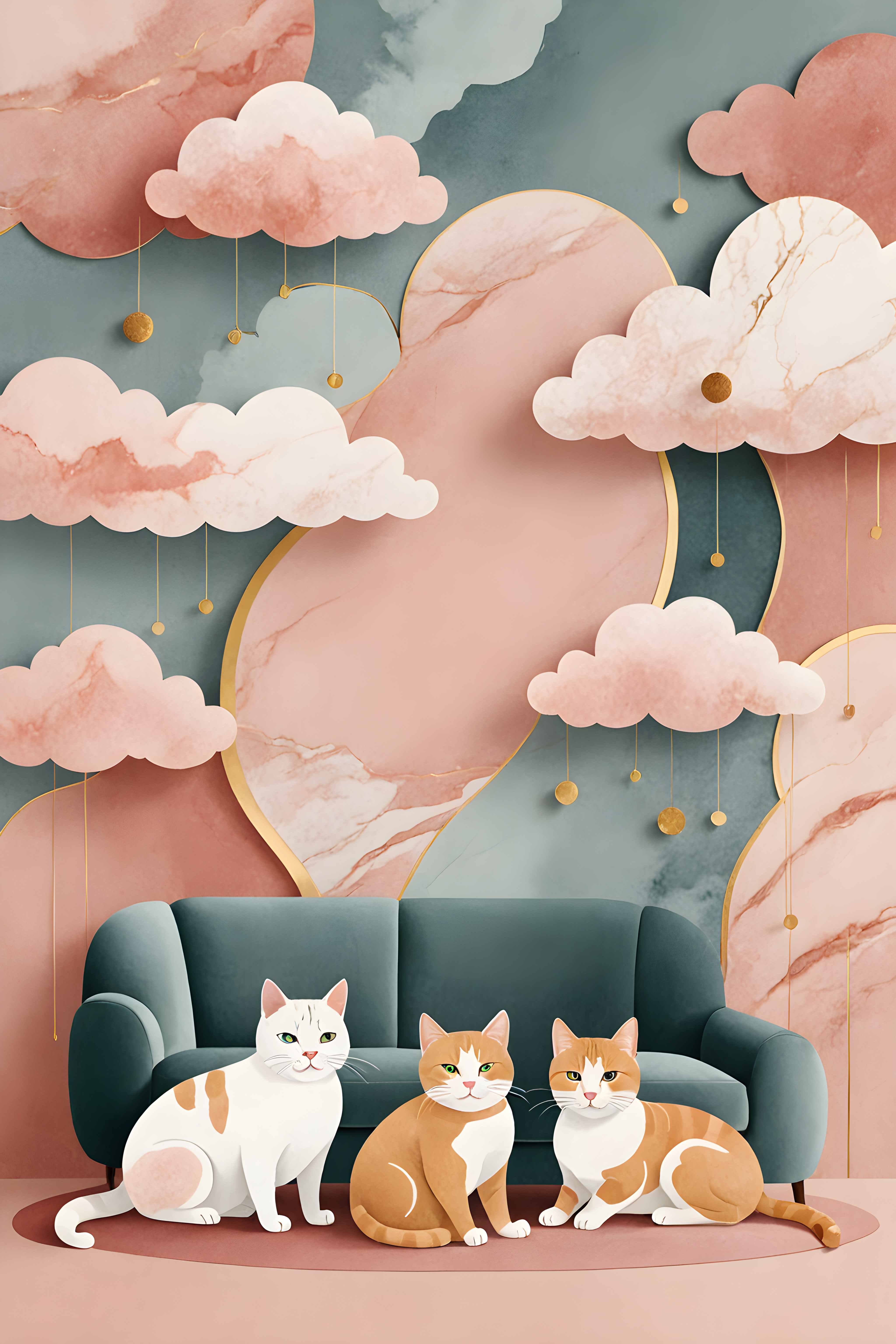 Single Line Cat — Nursery (Luxury)