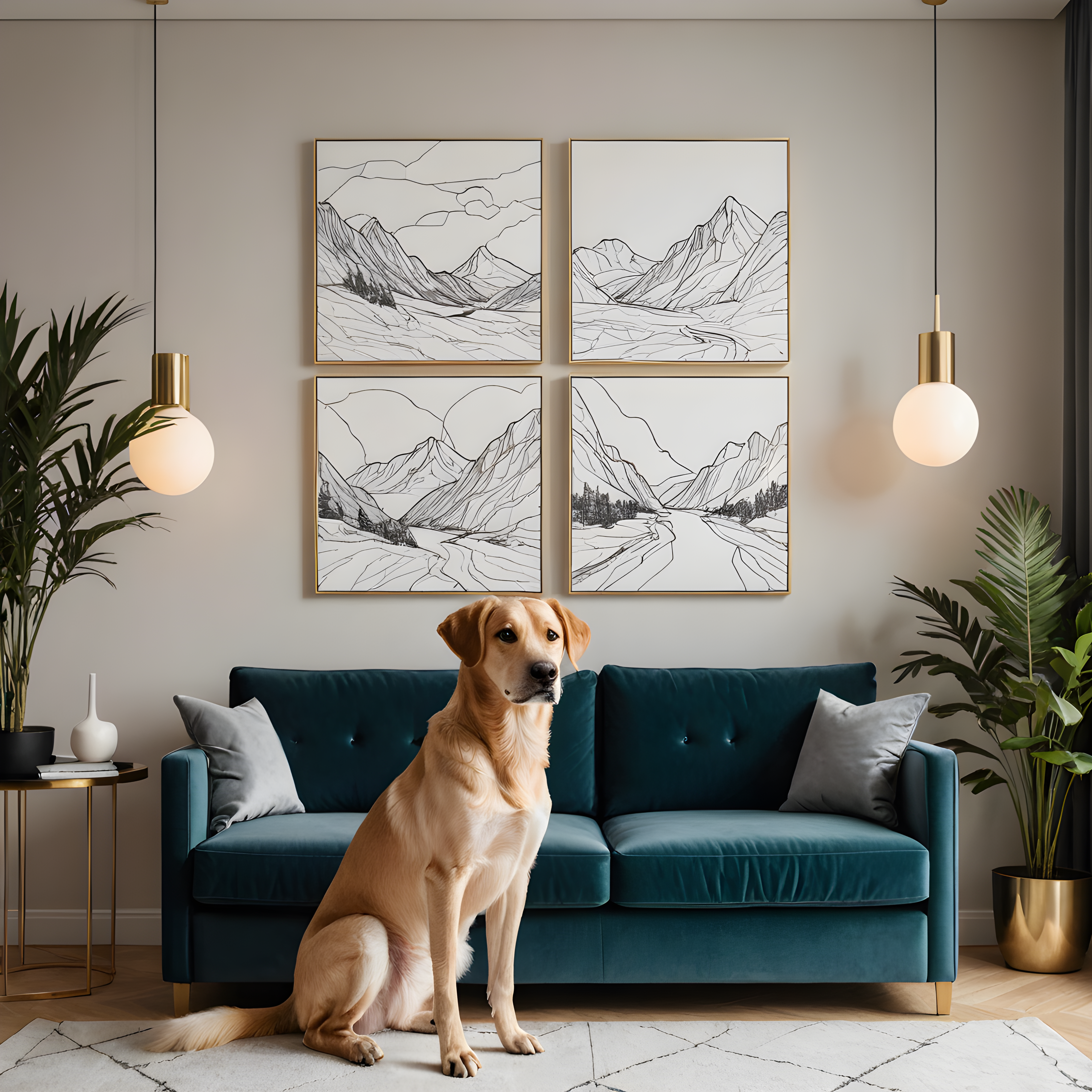 Chick — Minimalist Line Art (Luxury)