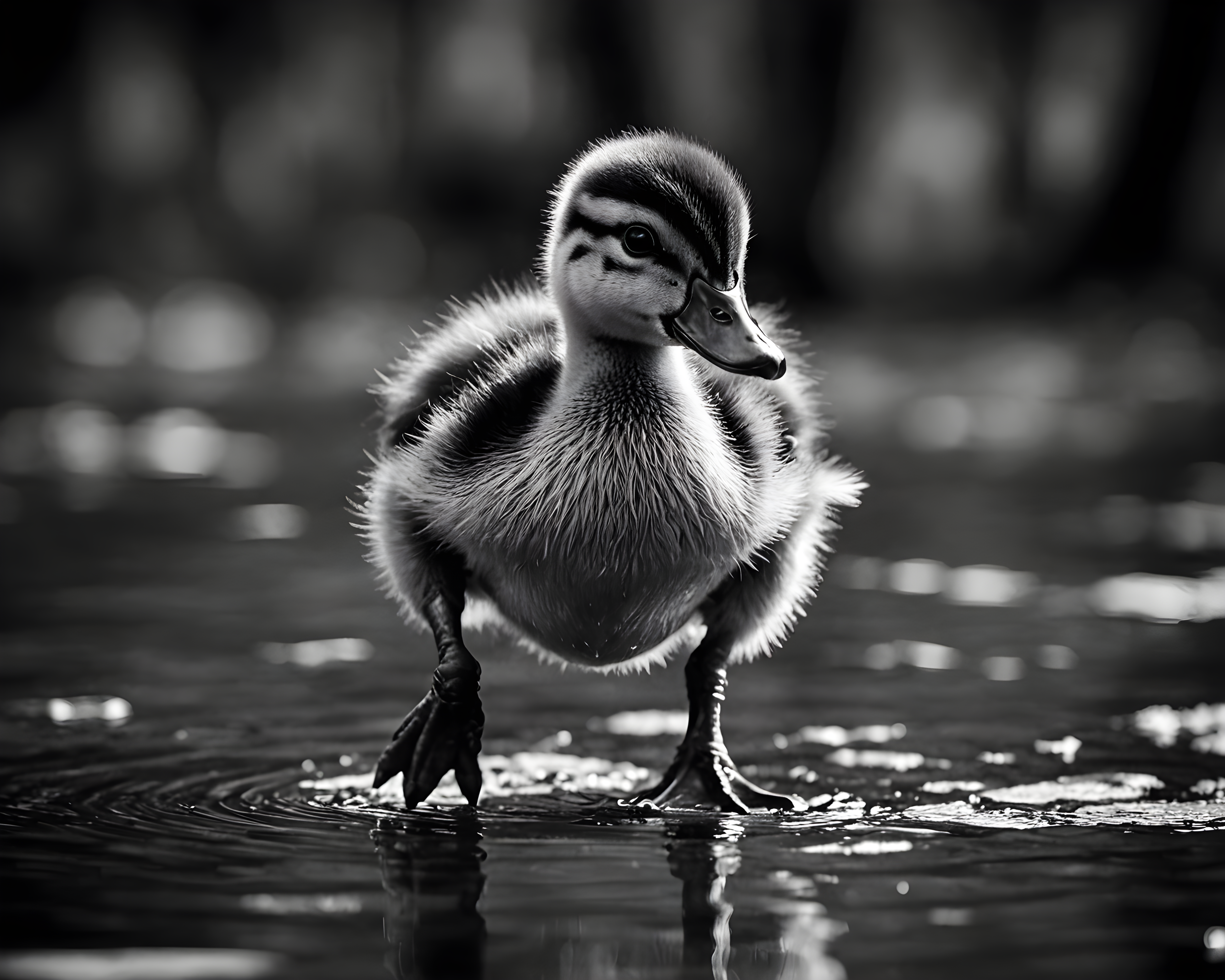 Duckling — Black & White (Emotional)