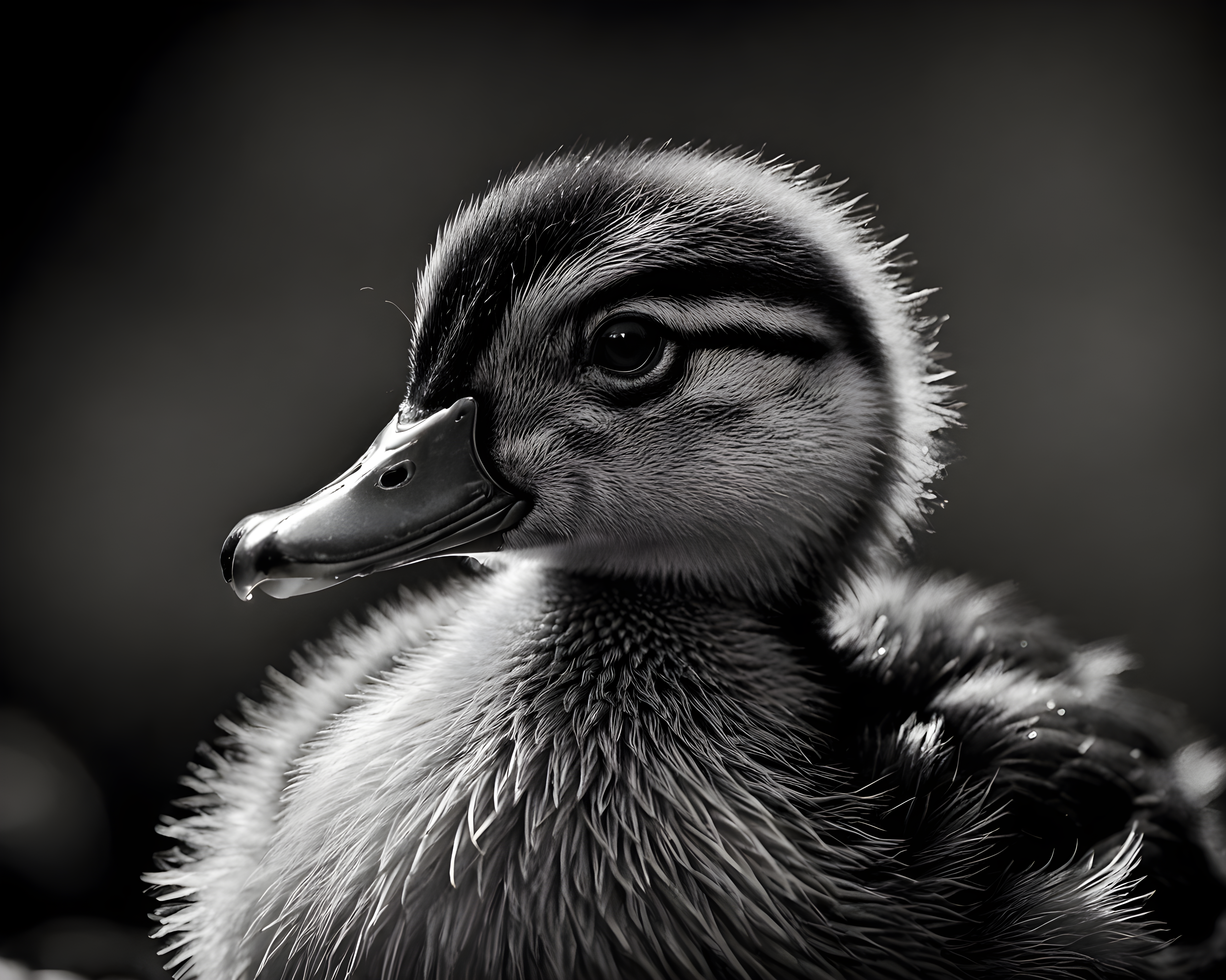 Duckling — Black & White (Emotional)