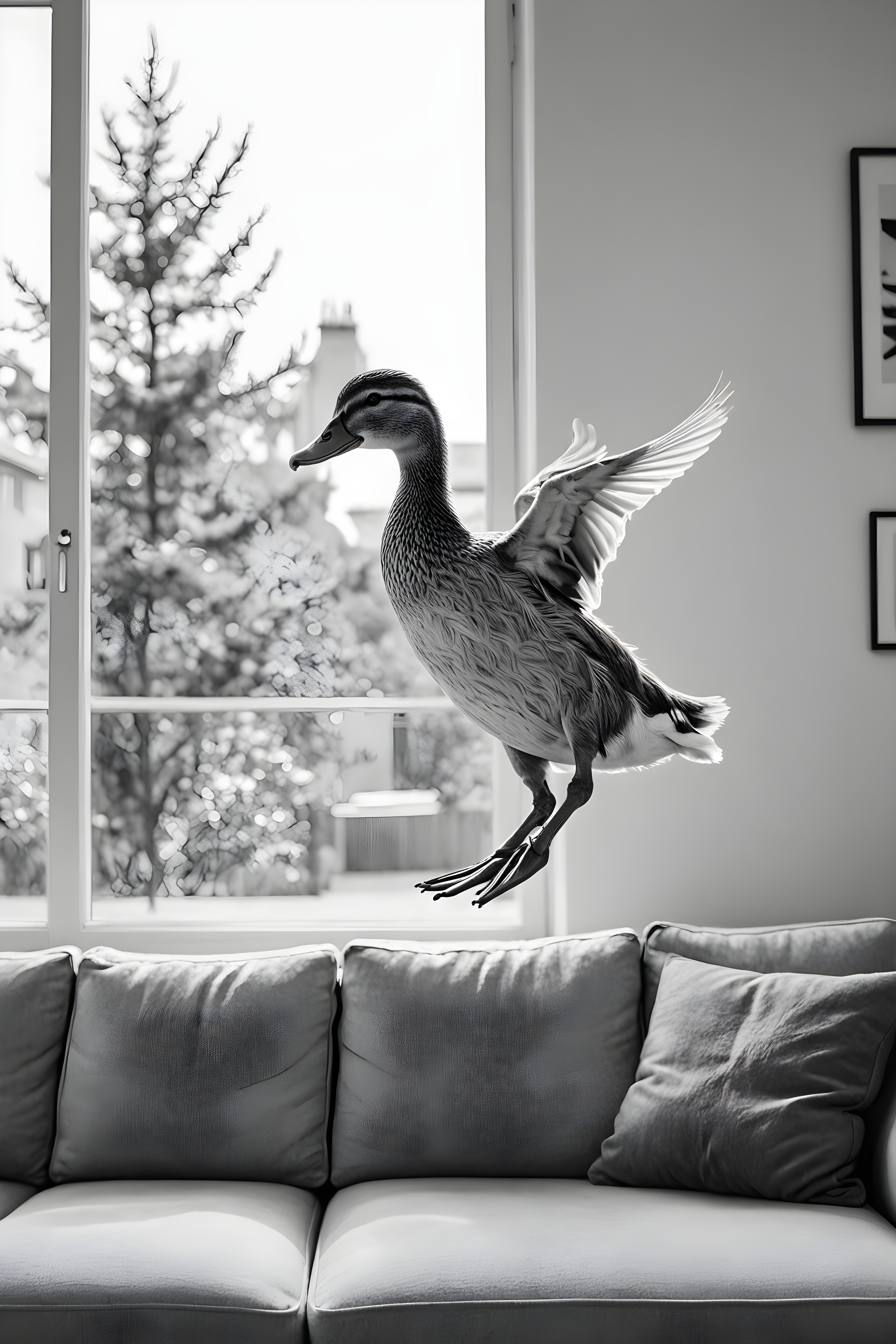 Duckling — Minimalist Line Art (Lifestyle)