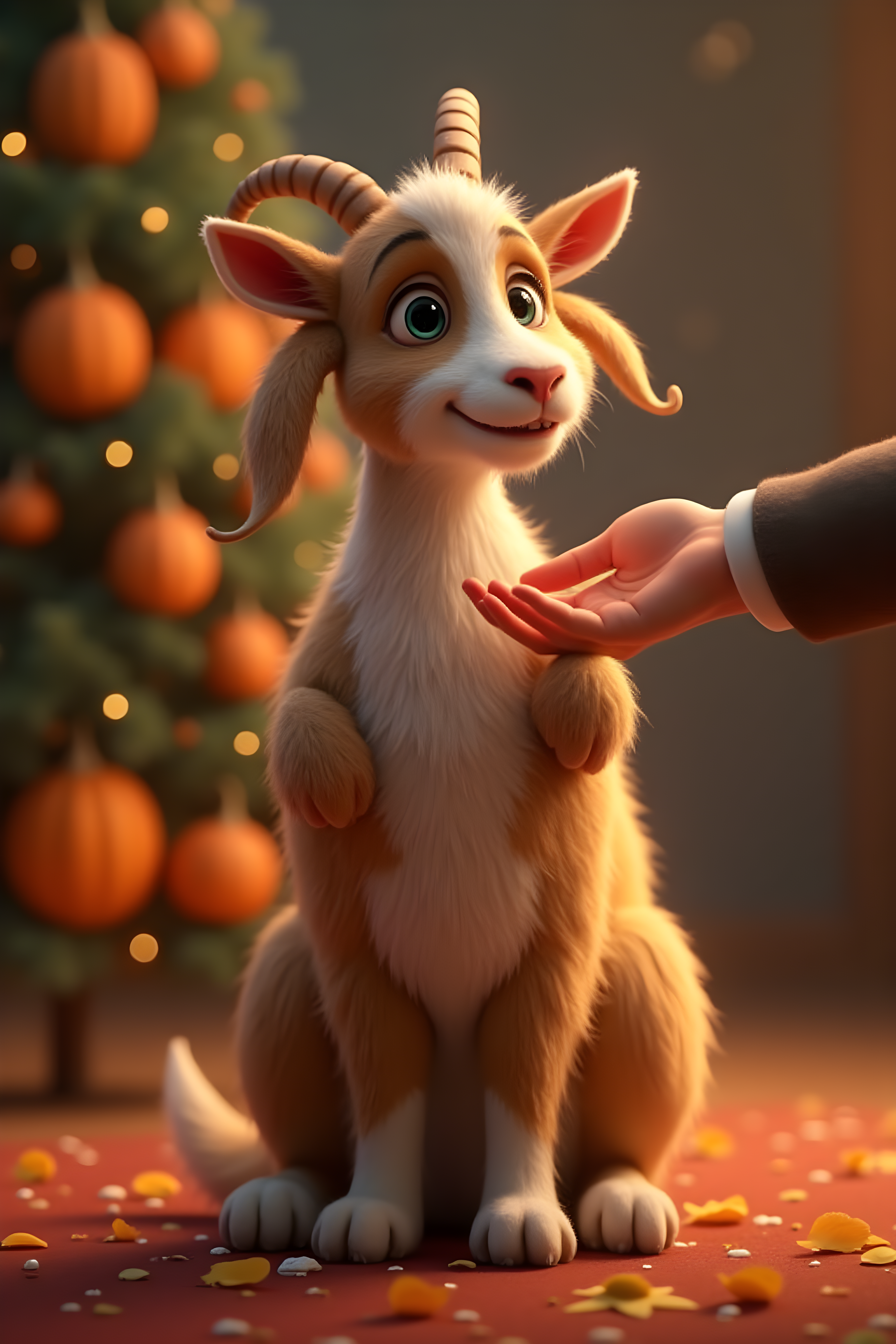 Goat — 3D Render (Seasonal)