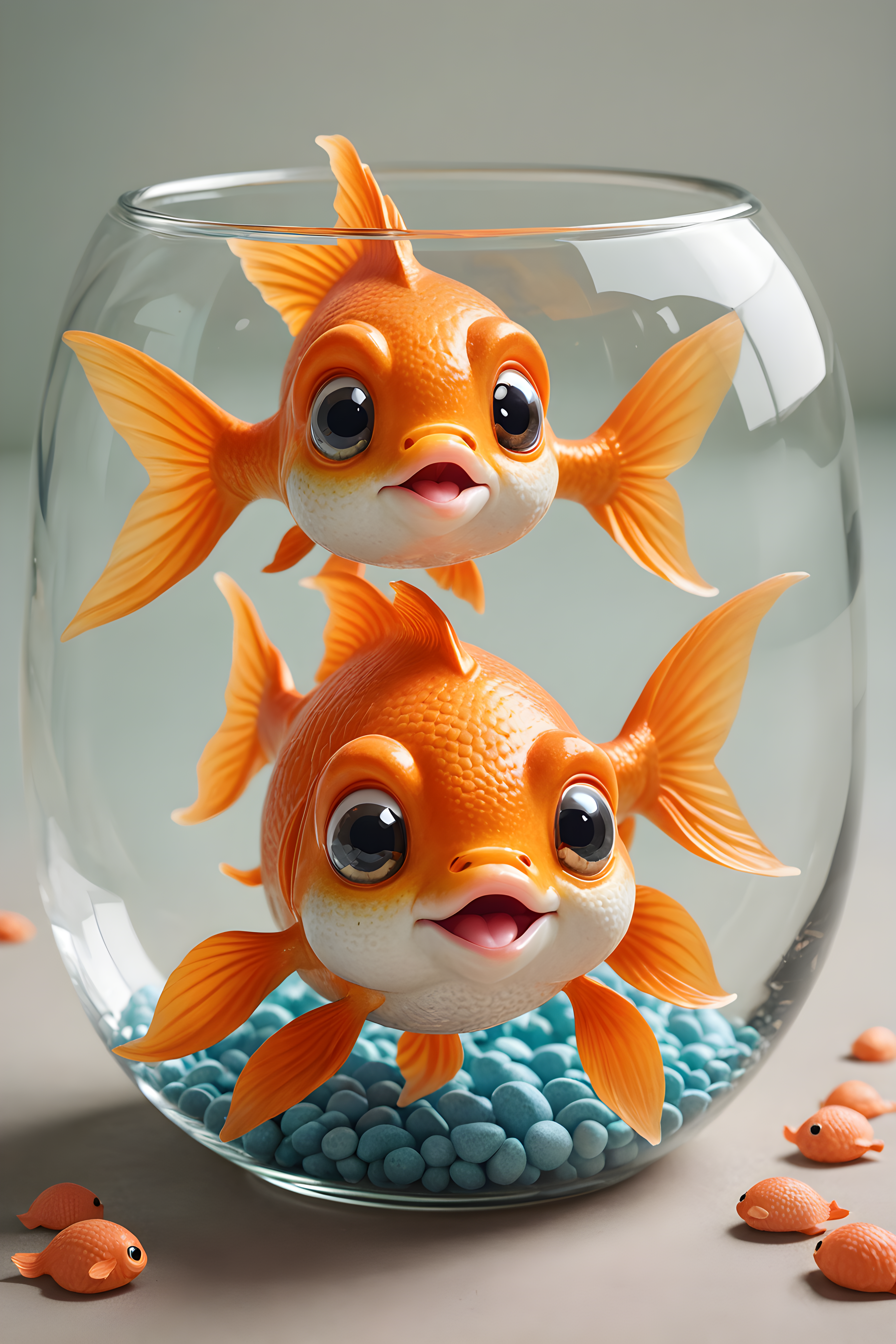 Goldfish — Cartoon / Kawaii (Playful)