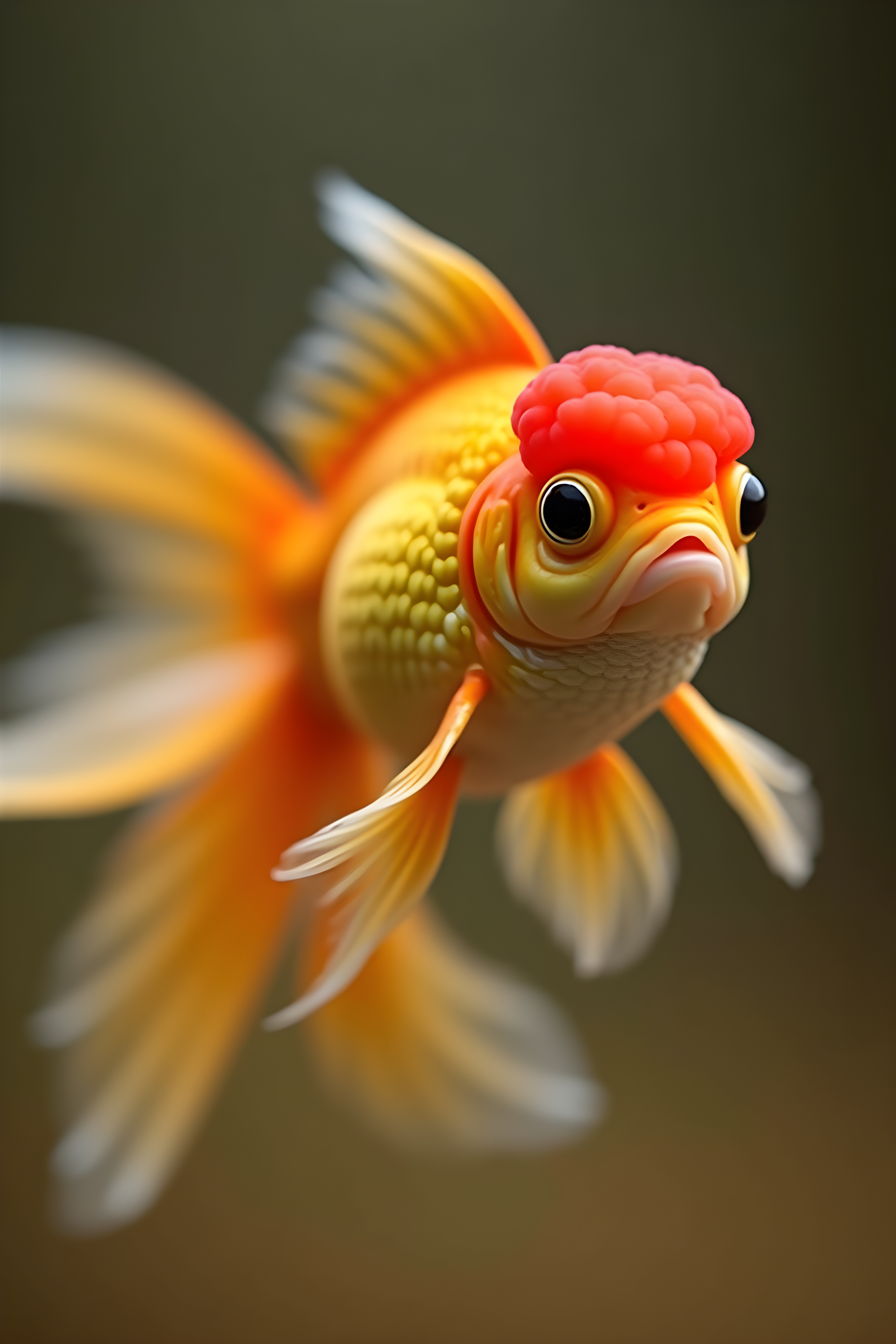 Goldfish — Hyper-Realistic (Energetic)