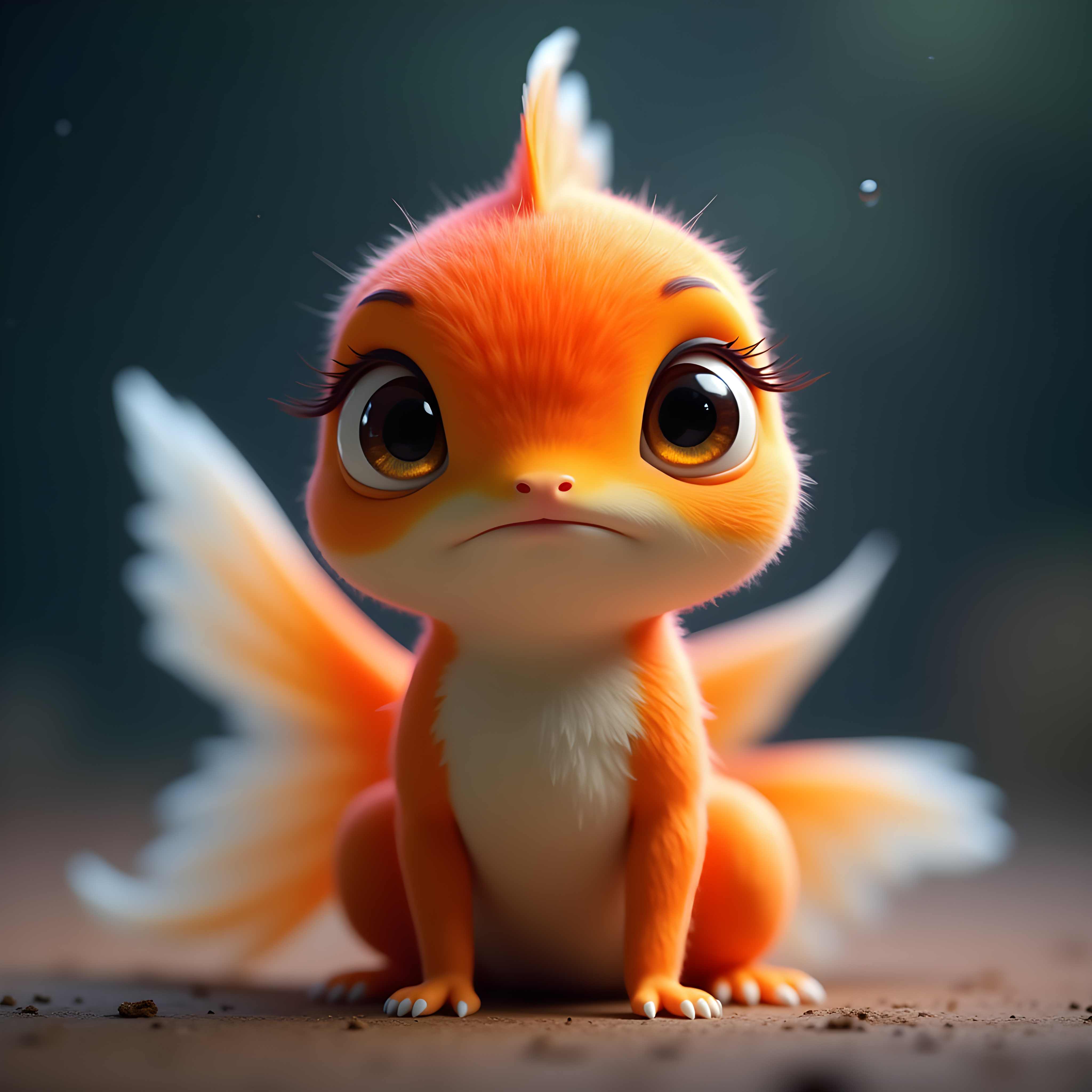 Goldfish — 3D Render (Fantasy)