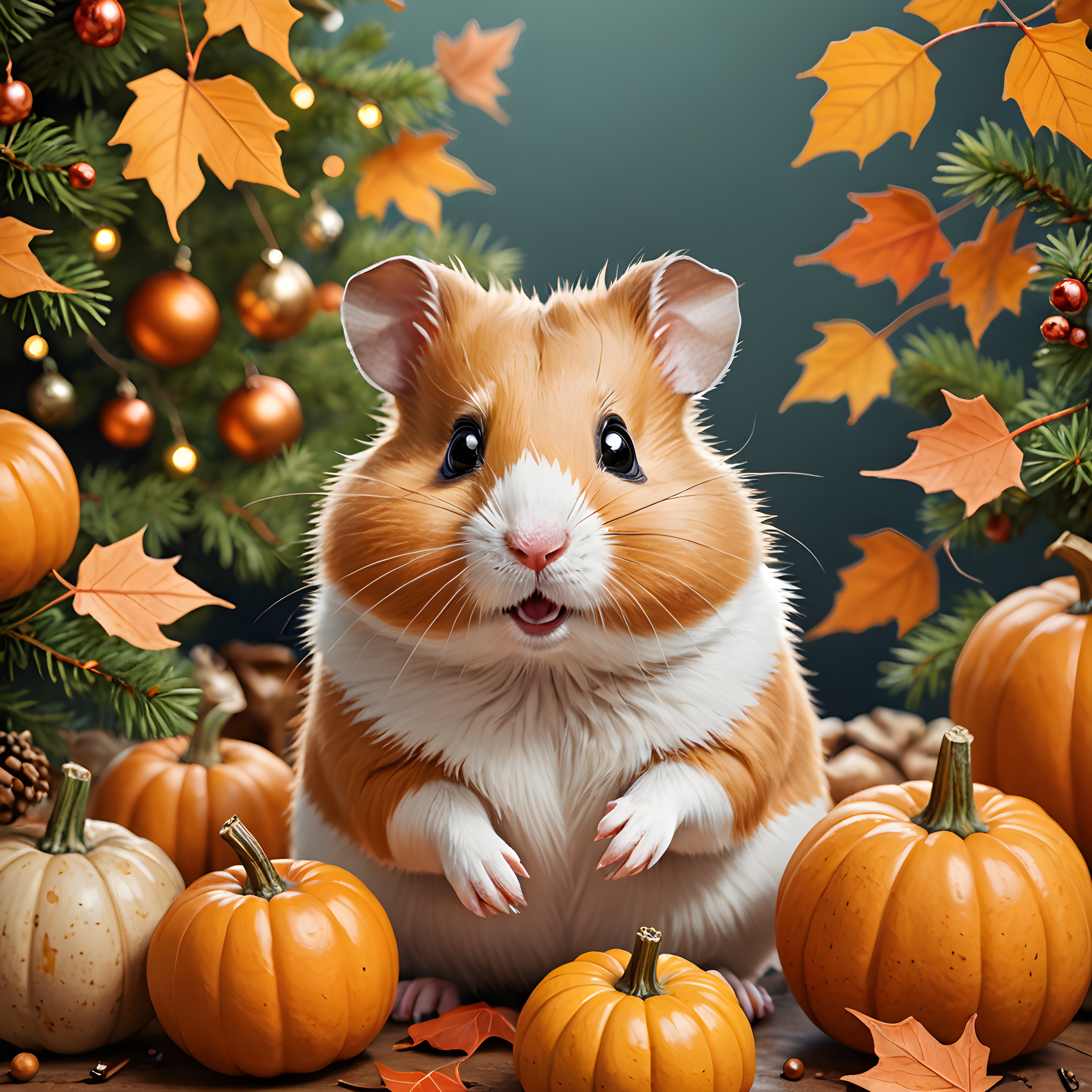 Hamster — Cartoon / Kawaii (Seasonal)