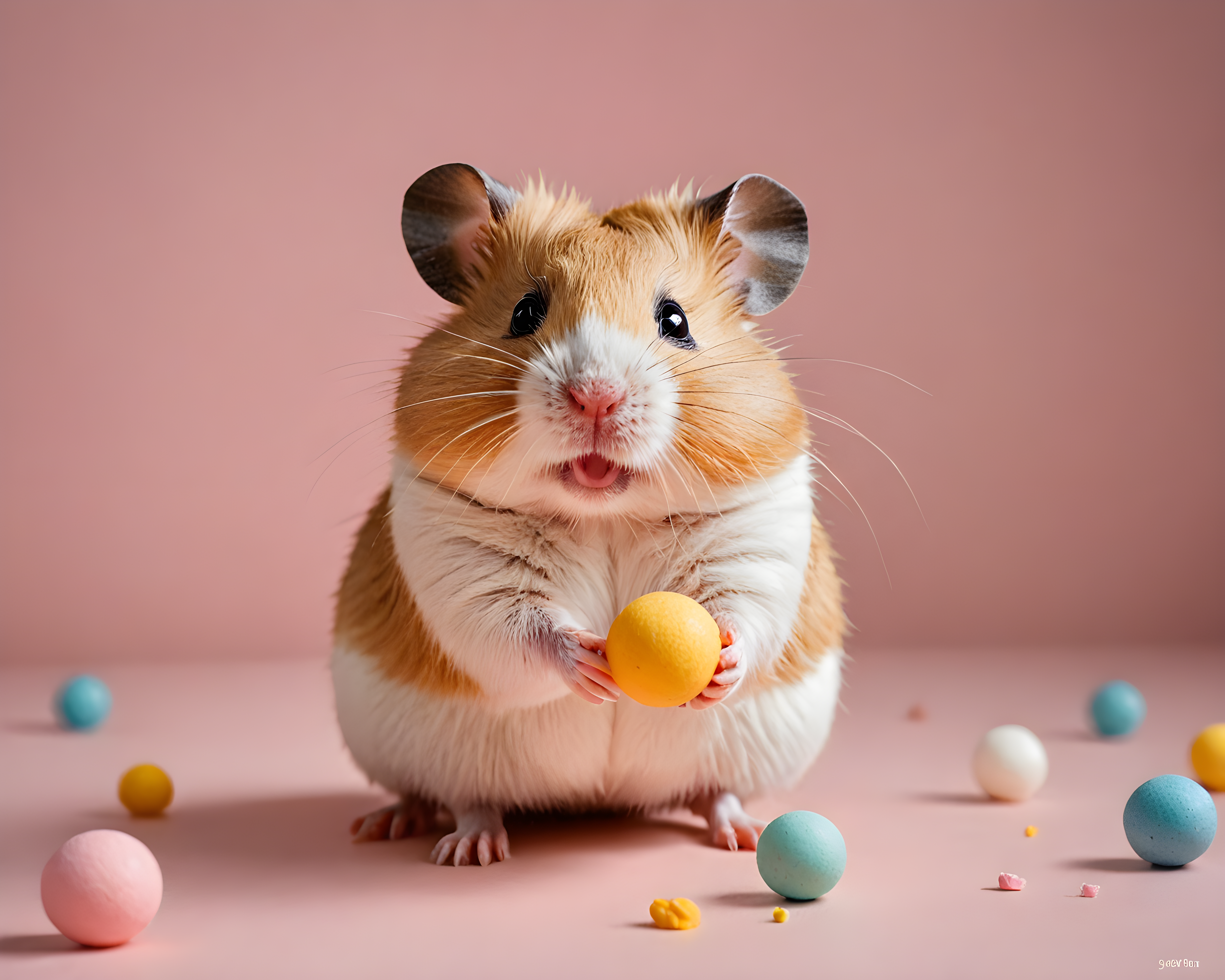 Hamster — Modern Aesthetic (Playful)
