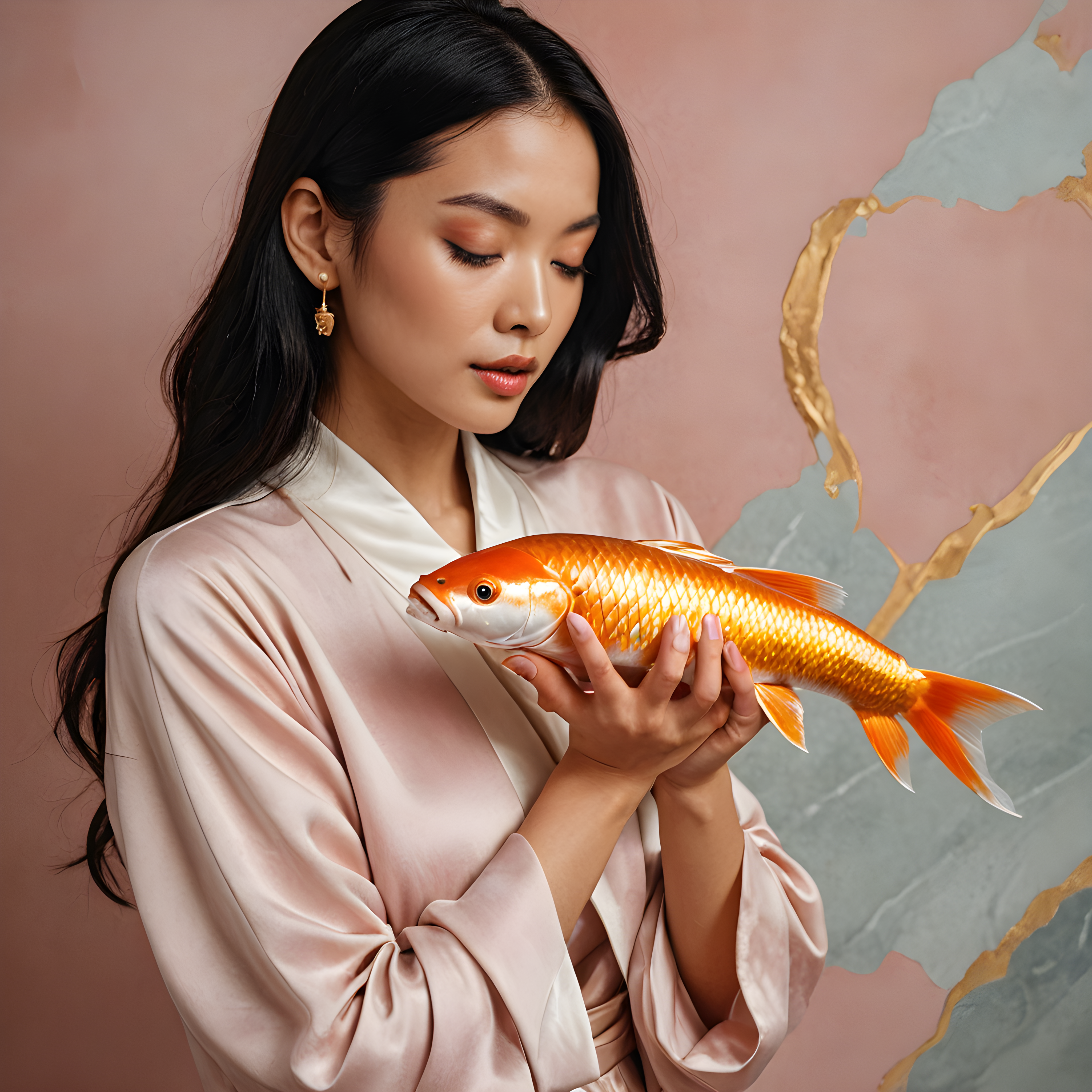 Koi Fish — Modern Aesthetic (Luxury)