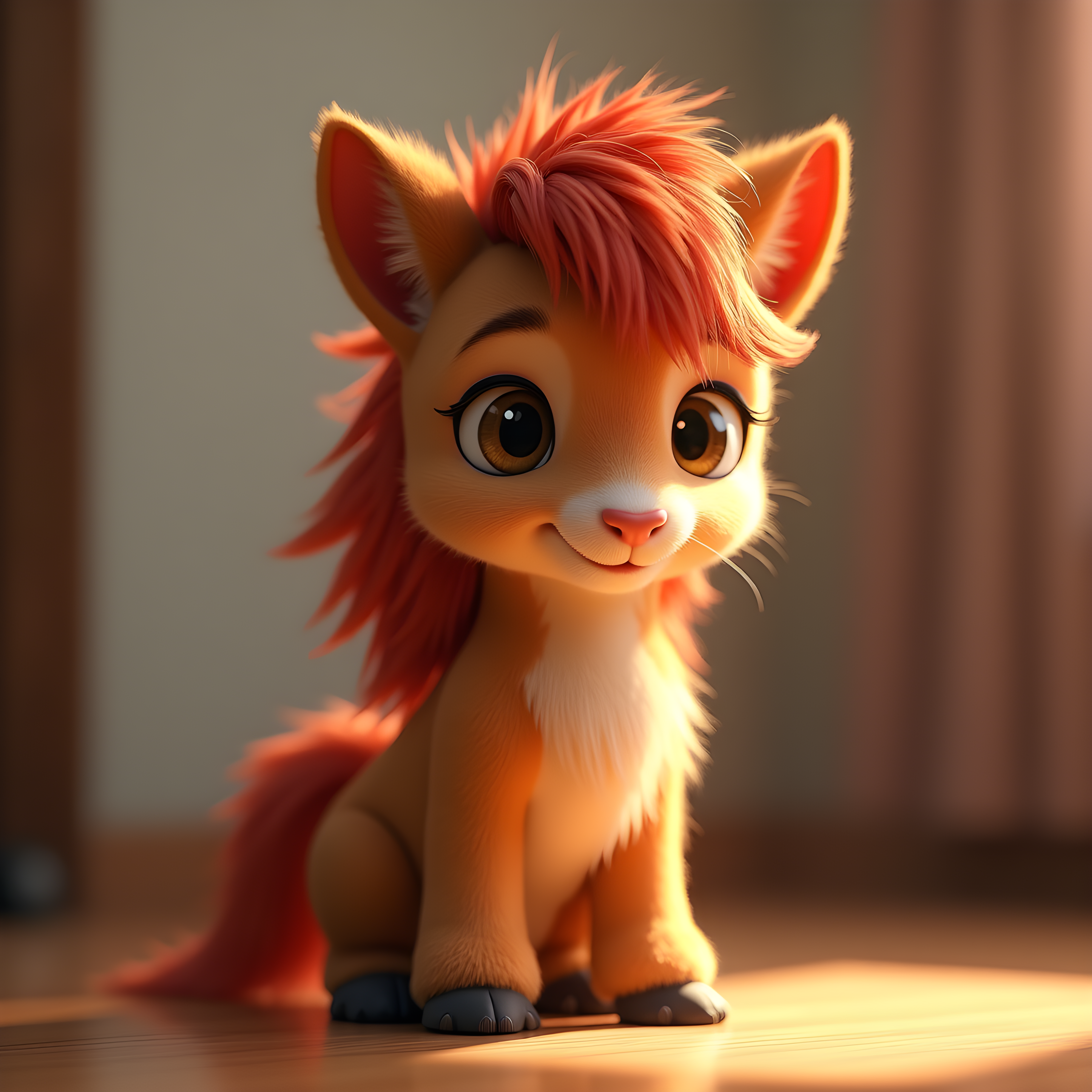 Pony — 3D Render (Emotional)