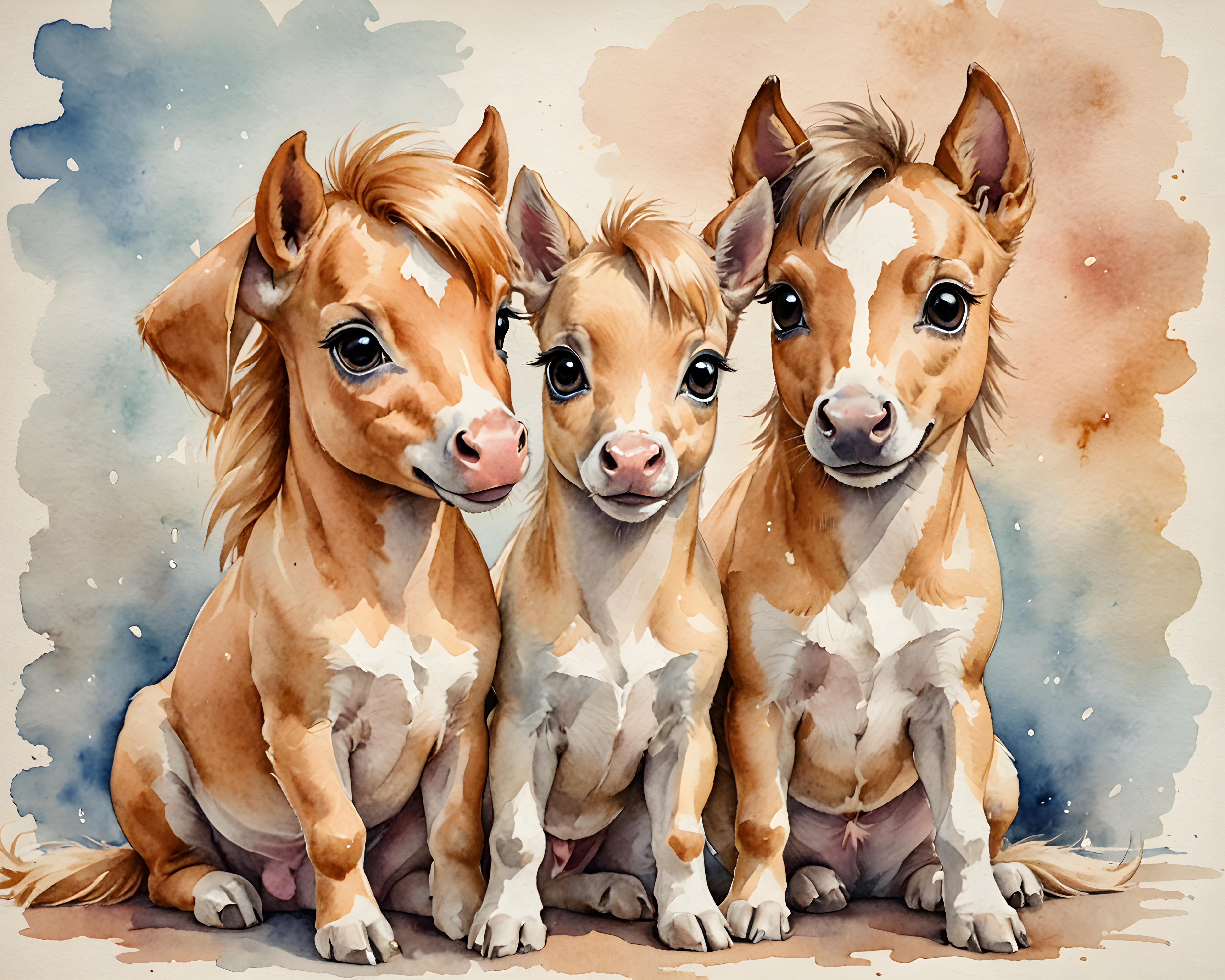 Pony — Watercolor (Cute)