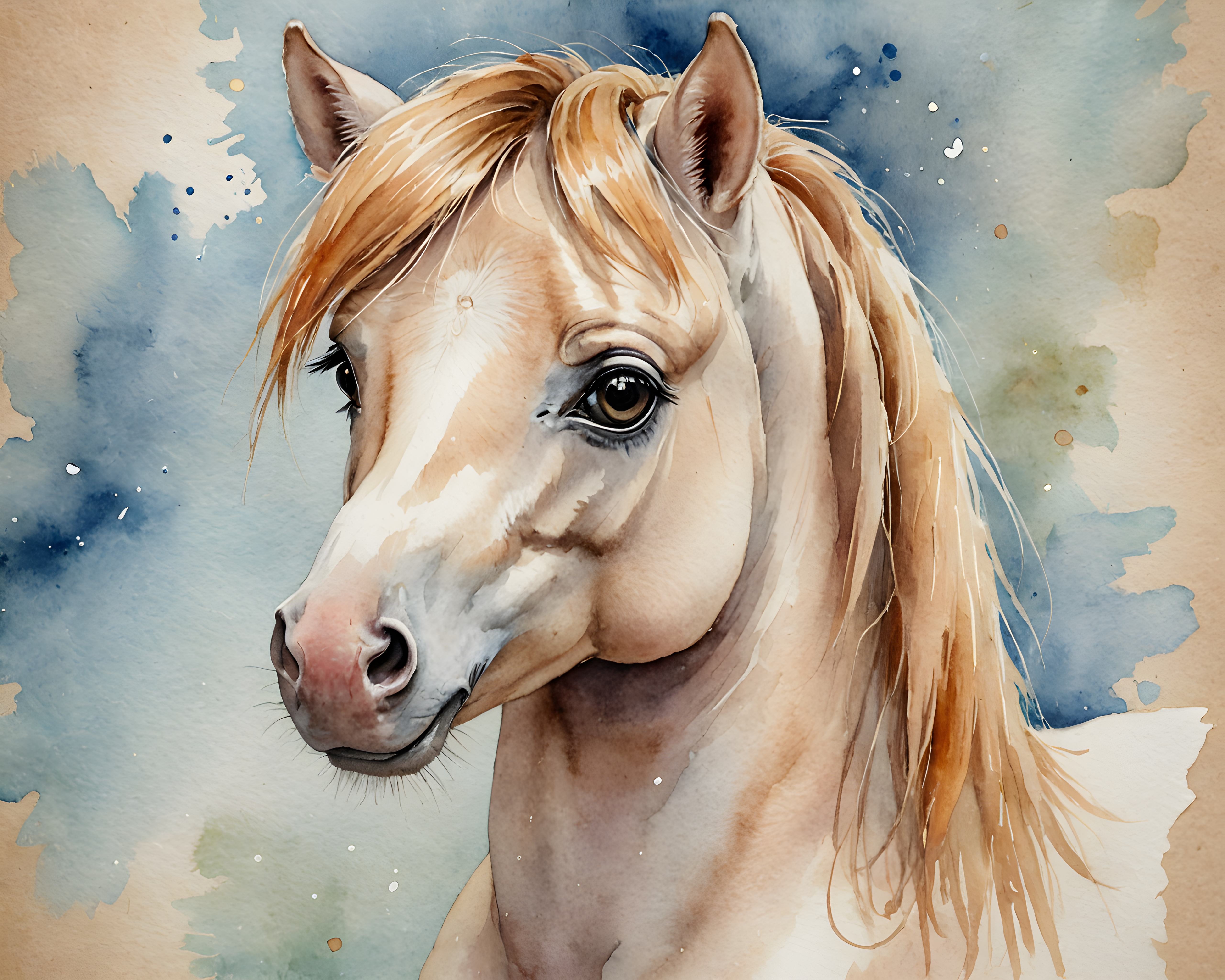 Pony — Watercolor (Cute)