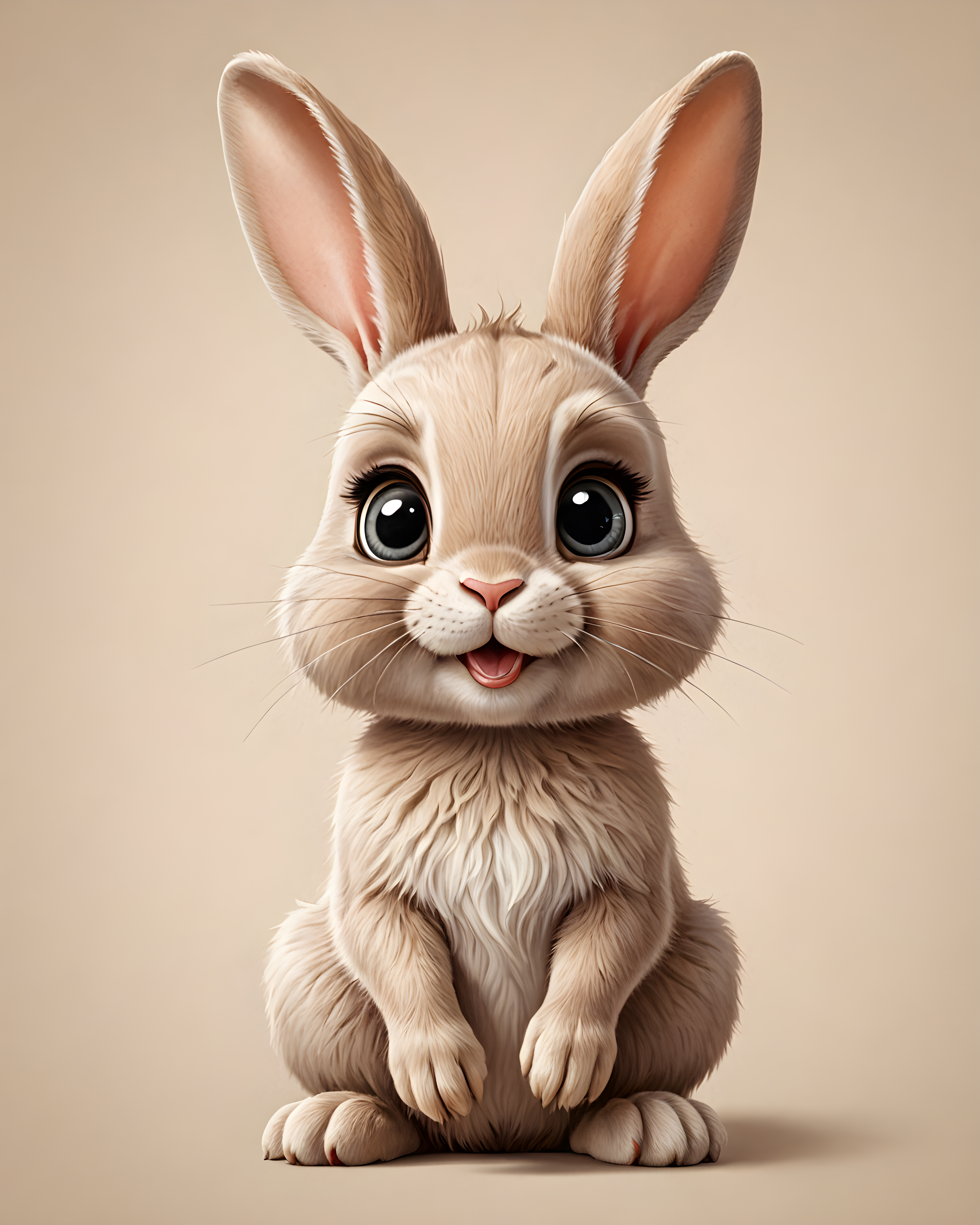 Rabbit — Cartoon / Kawaii (Playful)