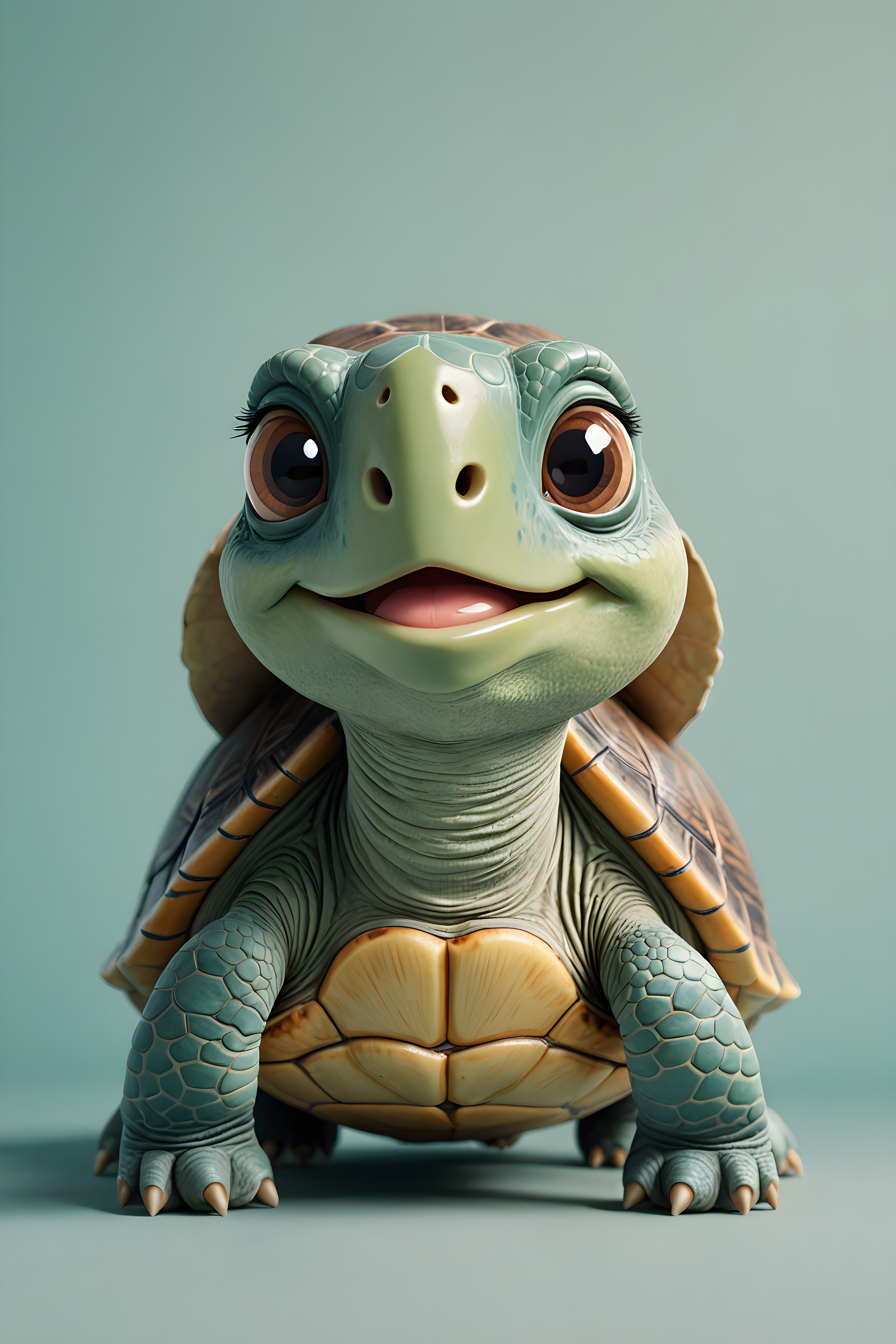 Turtle — Cartoon / Kawaii (Aesthetic)