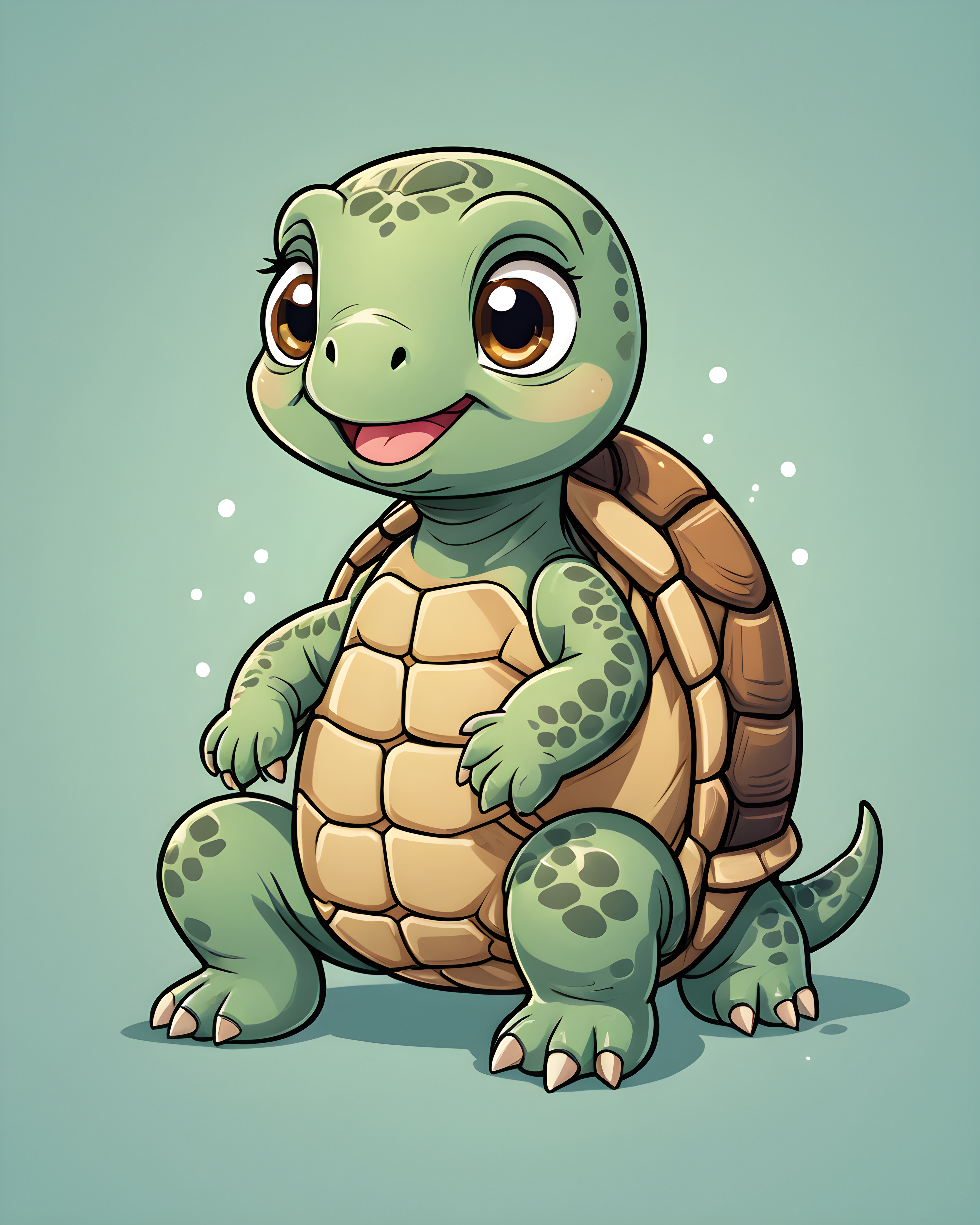 Turtle — Cartoon / Kawaii (Cute)