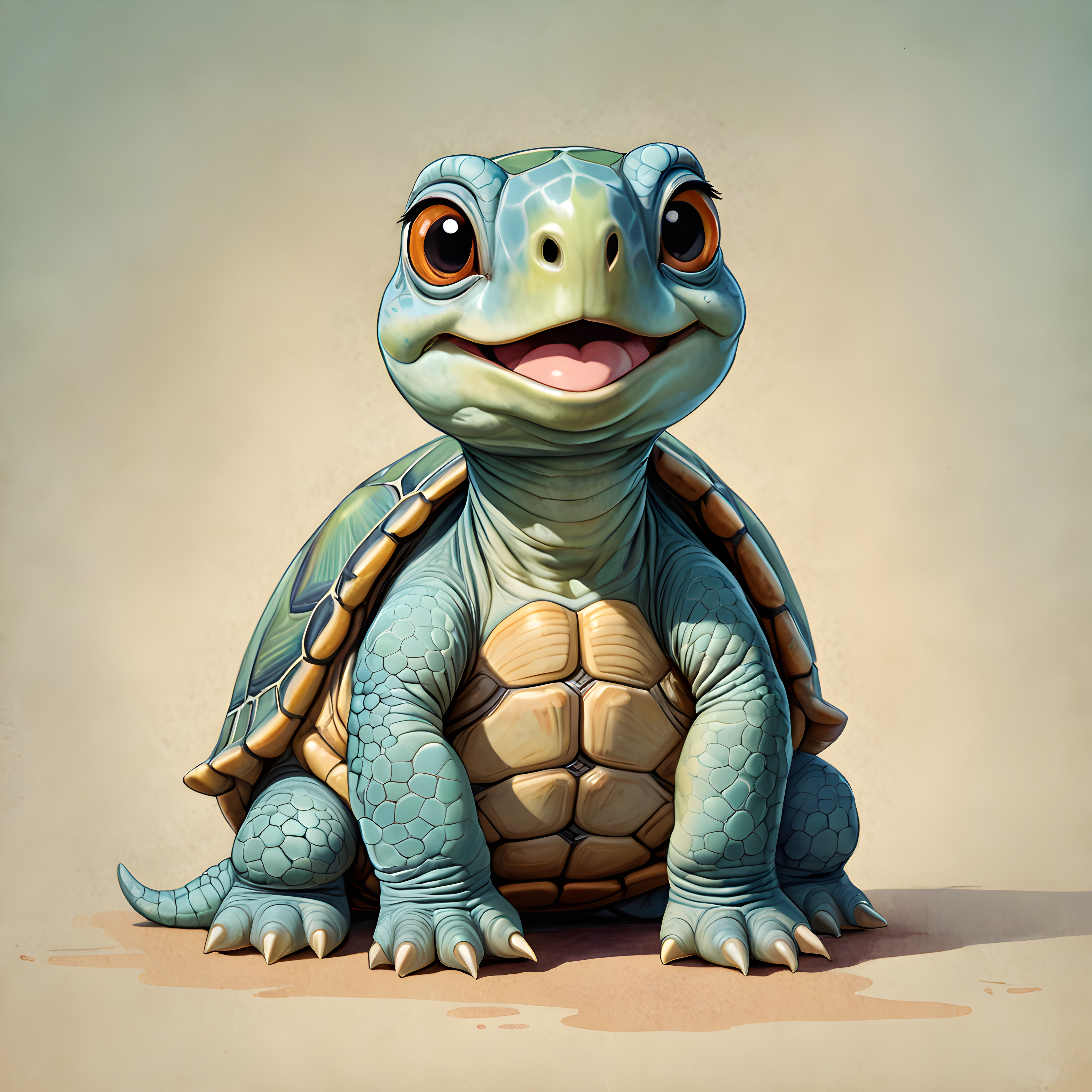 Turtle — Funny (Cute)