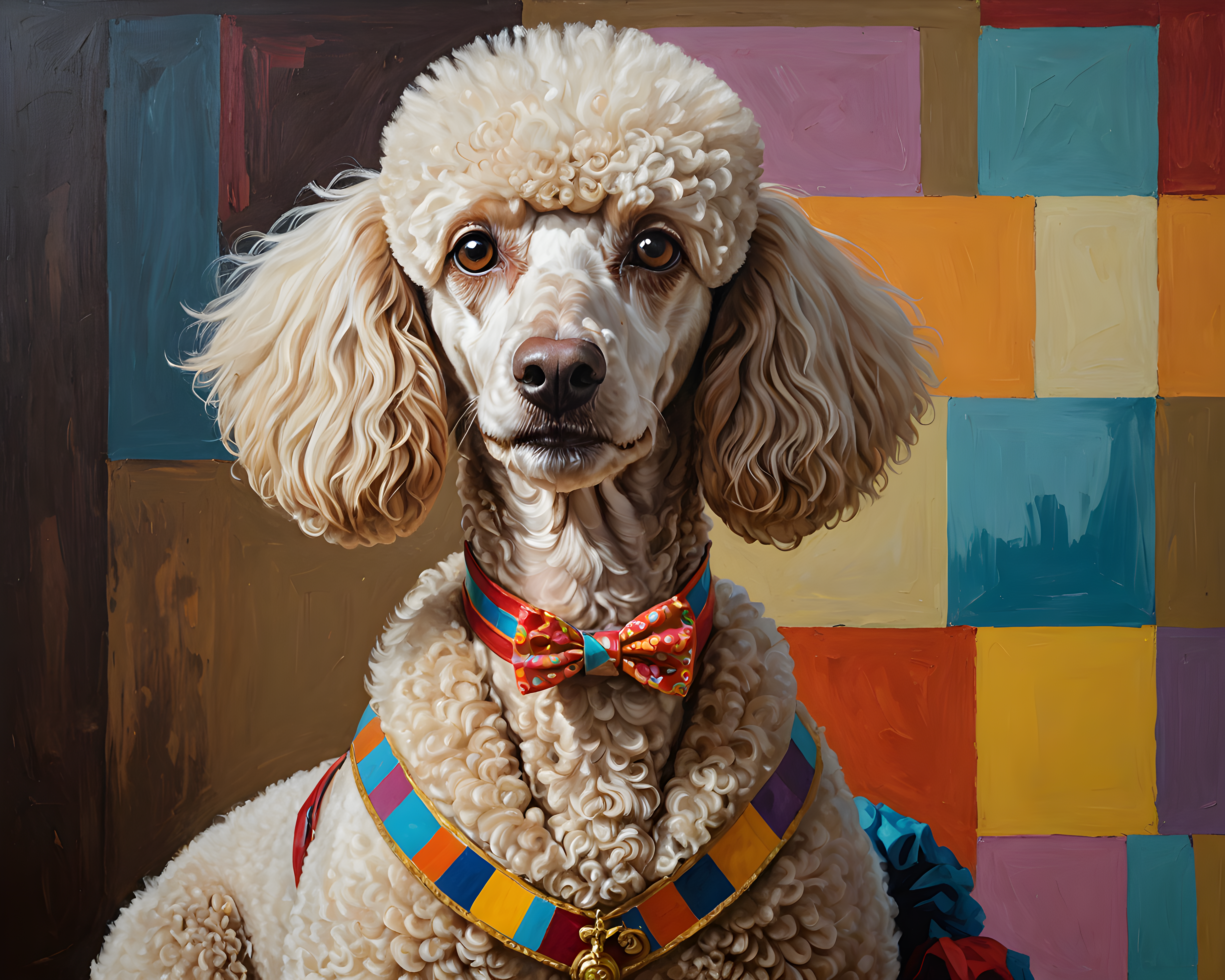 Aristocrat Poodle — Abstract (Funny)