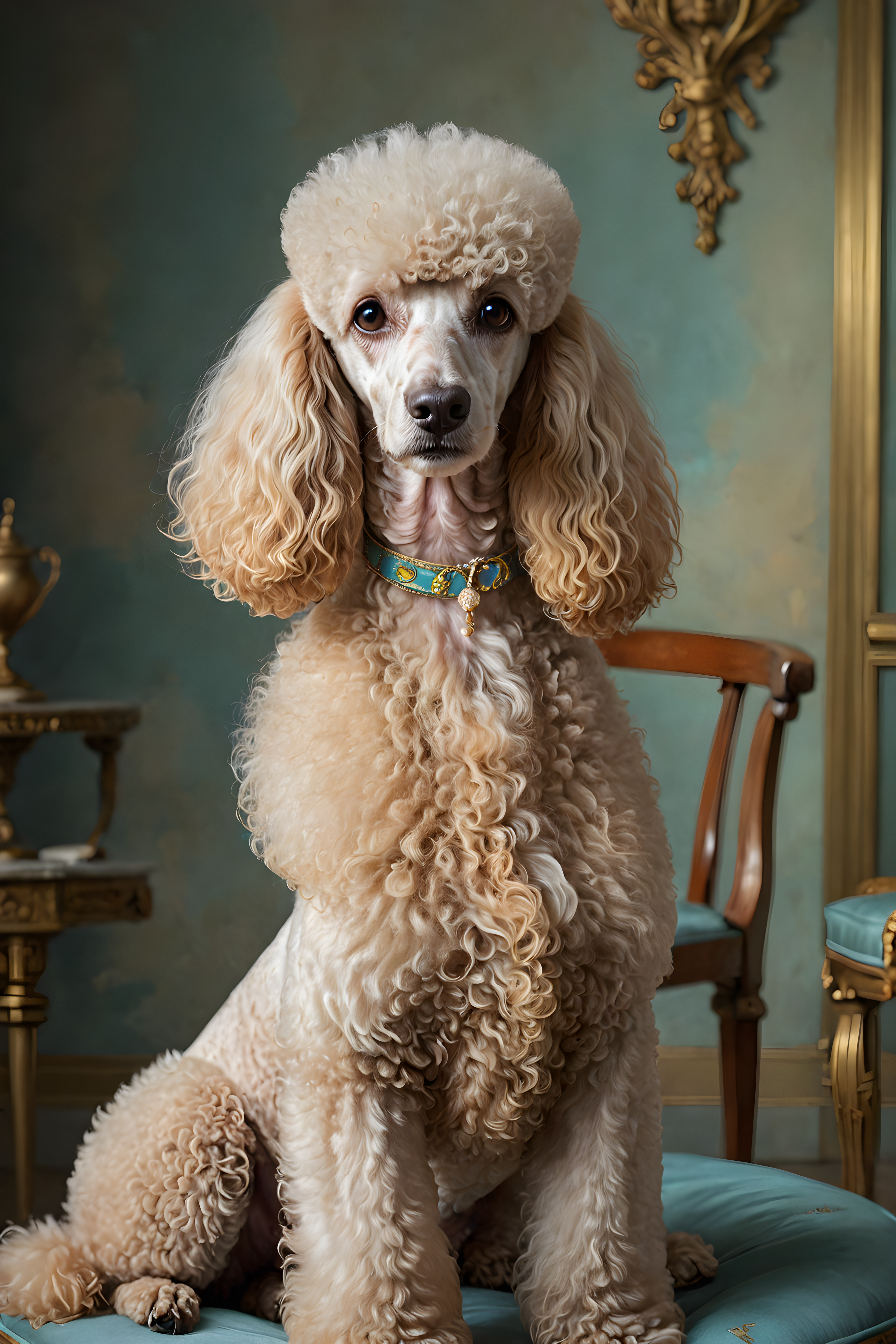 Aristocrat Poodle — Modern Aesthetic (Emotional)