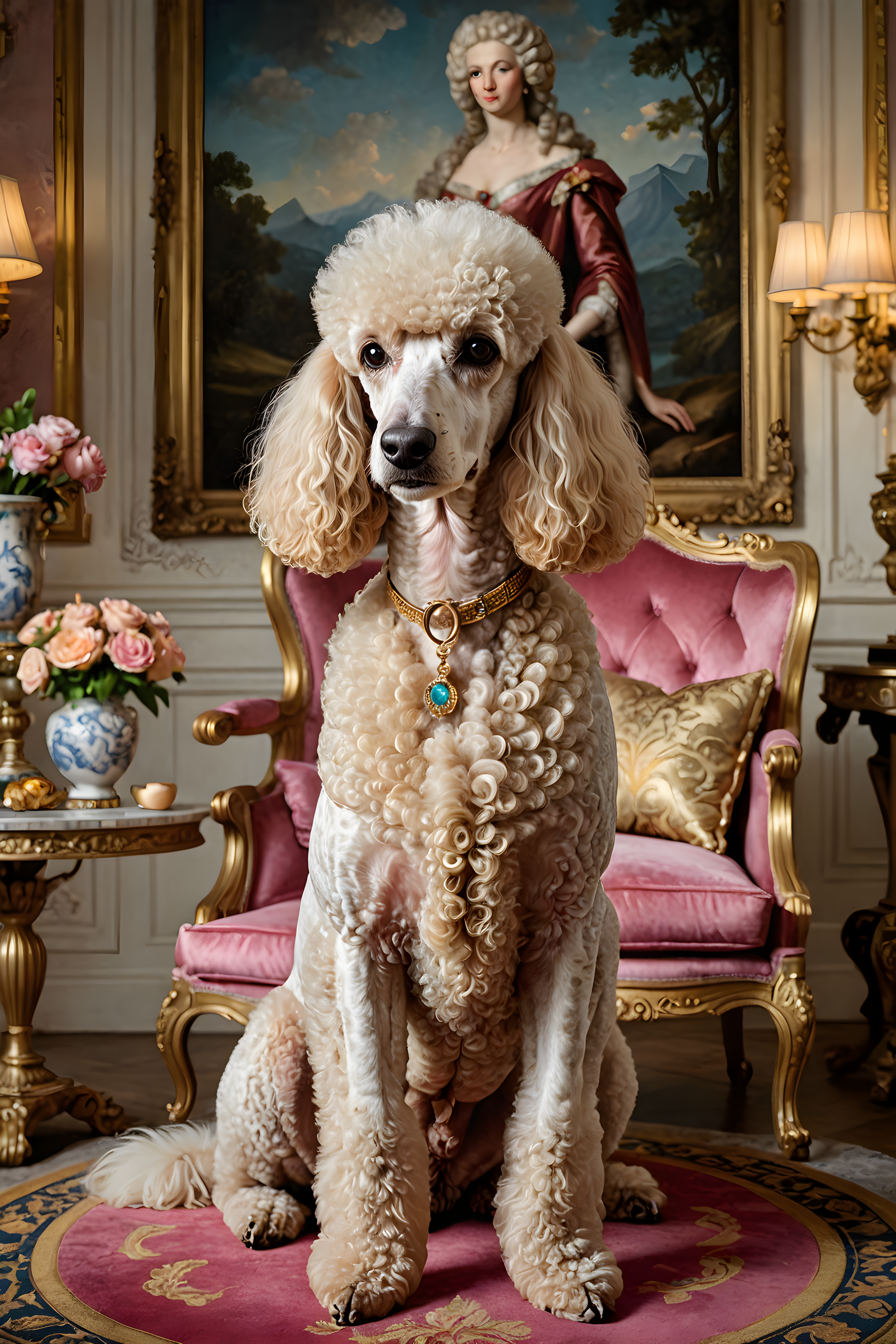 Aristocrat Poodle — Modern Aesthetic (Luxury)
